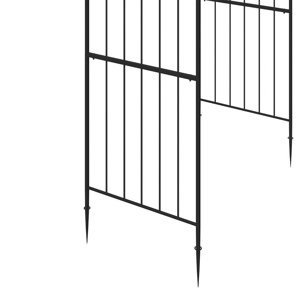 Black - Breeins - Multifunctional Iron Garden Arch - 7