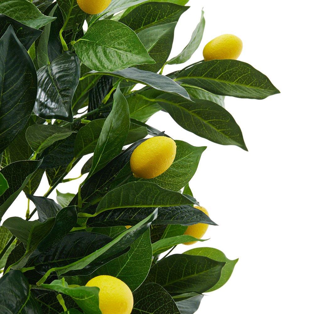 Green - LIFE IDEAS - 120cm Artificial Potted Lemon Tree - 4