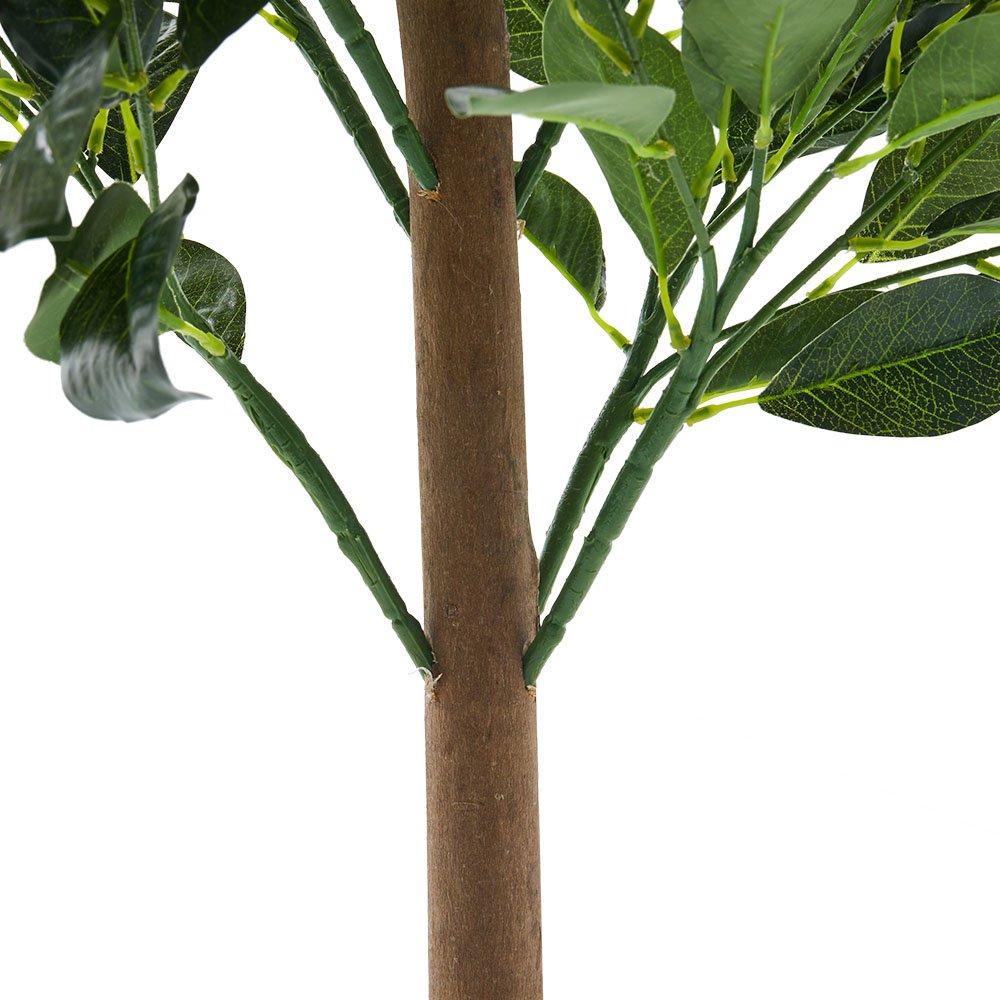 Green - LIFE IDEAS - 120cm Artificial Potted Lemon Tree - 5