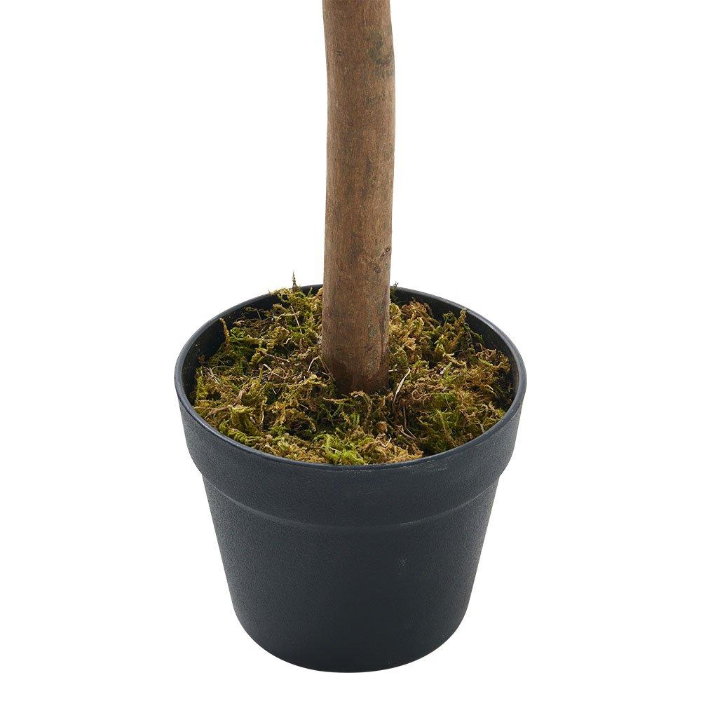 Green - LIFE IDEAS - 120cm Artificial Potted Lemon Tree - 6