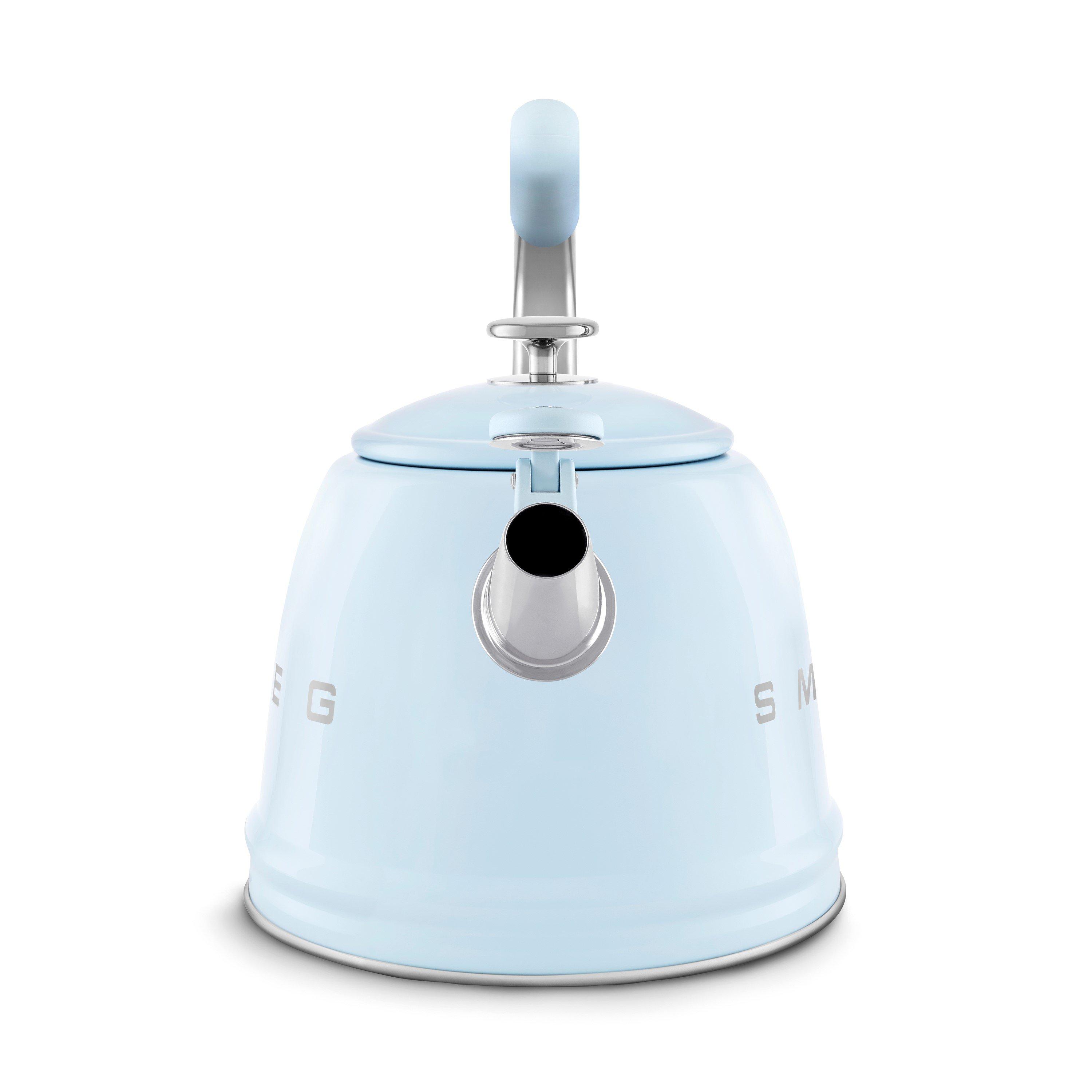 Pastel Blue - Smeg - Whistling Kettle in Pastel Blue - 2