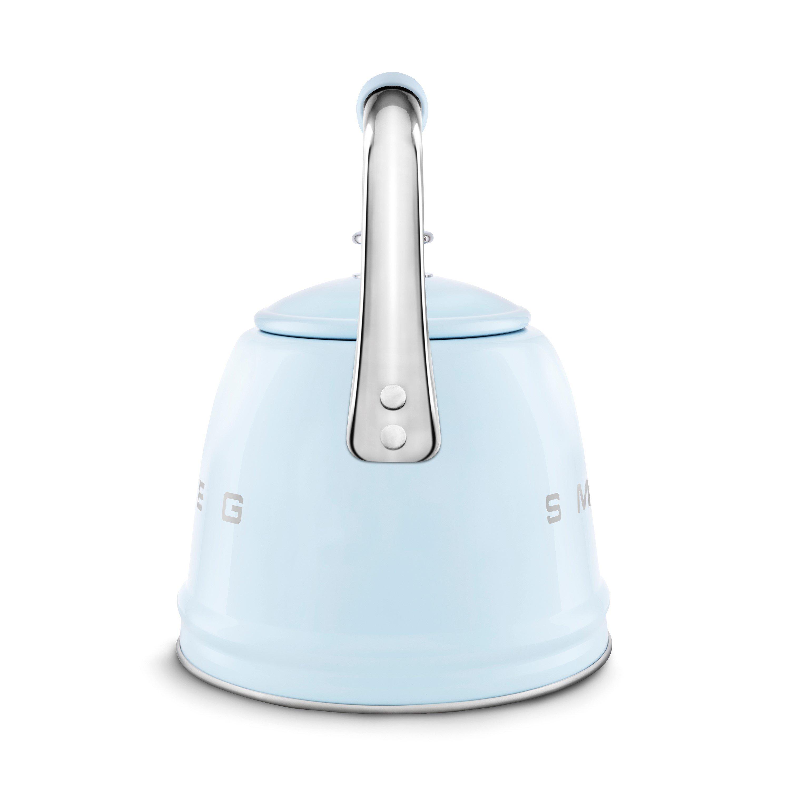 Pastel Blue - Smeg - Whistling Kettle in Pastel Blue - 4