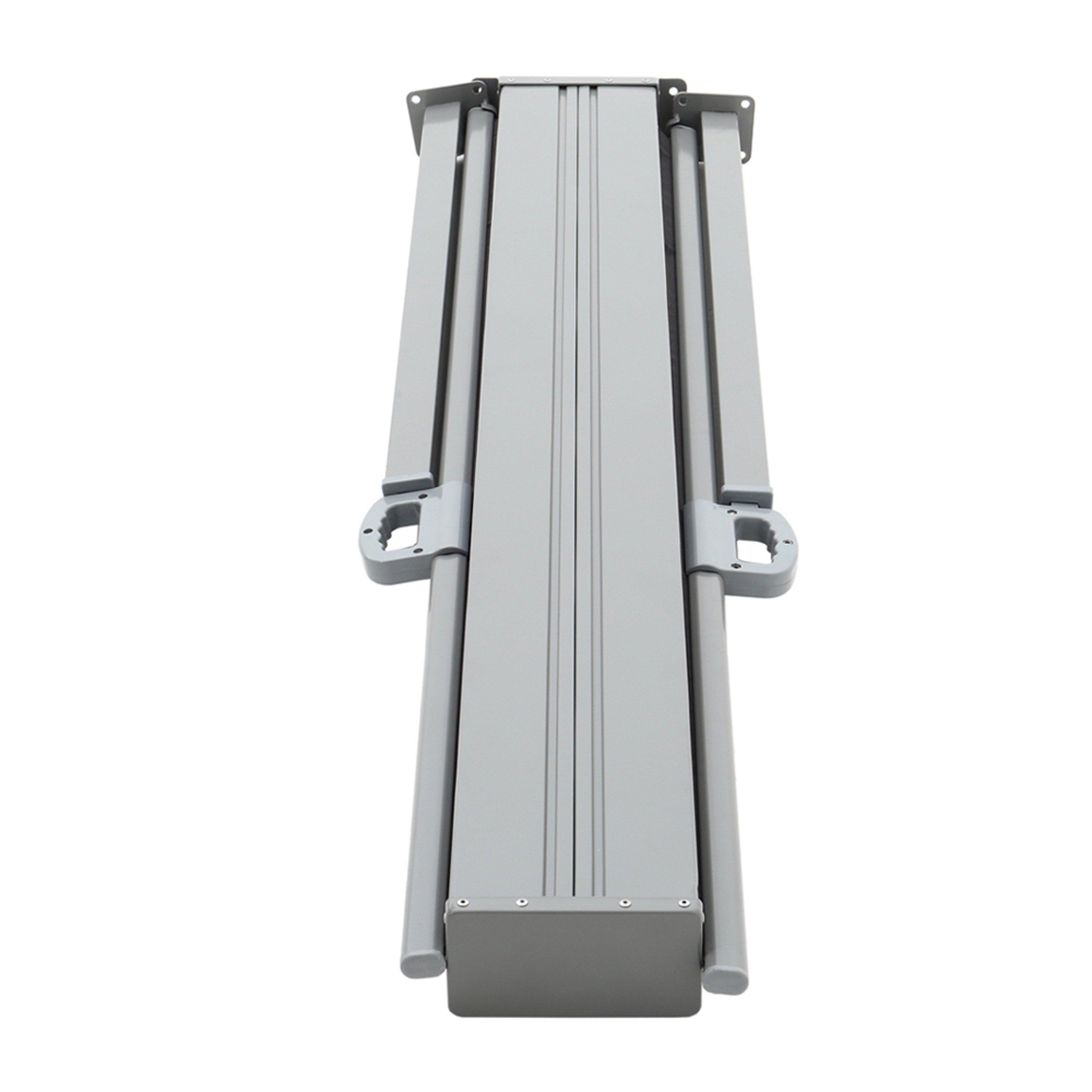 Grey - Breeins - Outdoor Retractable Privacy Side Awning - 7