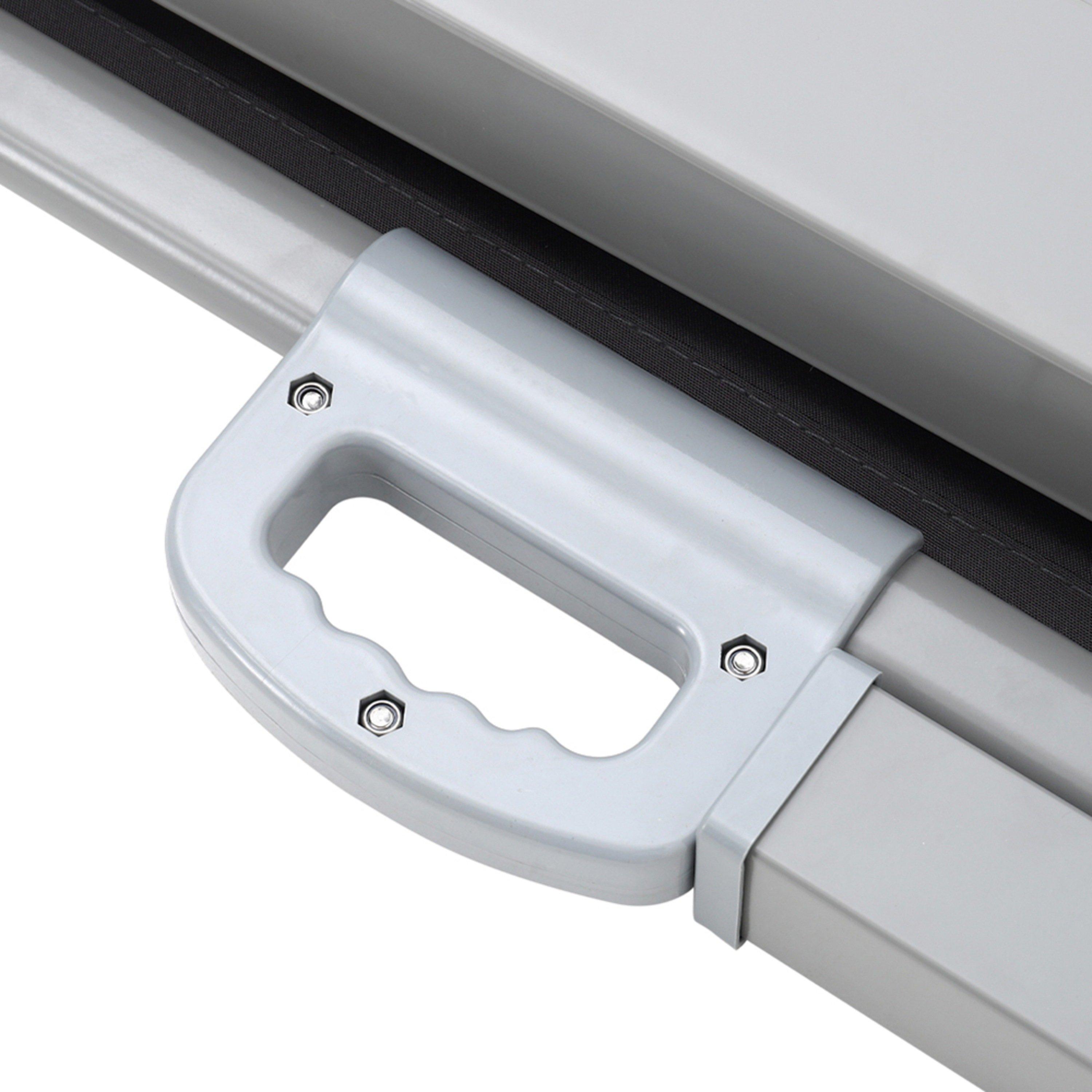 Grey - Breeins - Outdoor Retractable Privacy Side Awning - 10