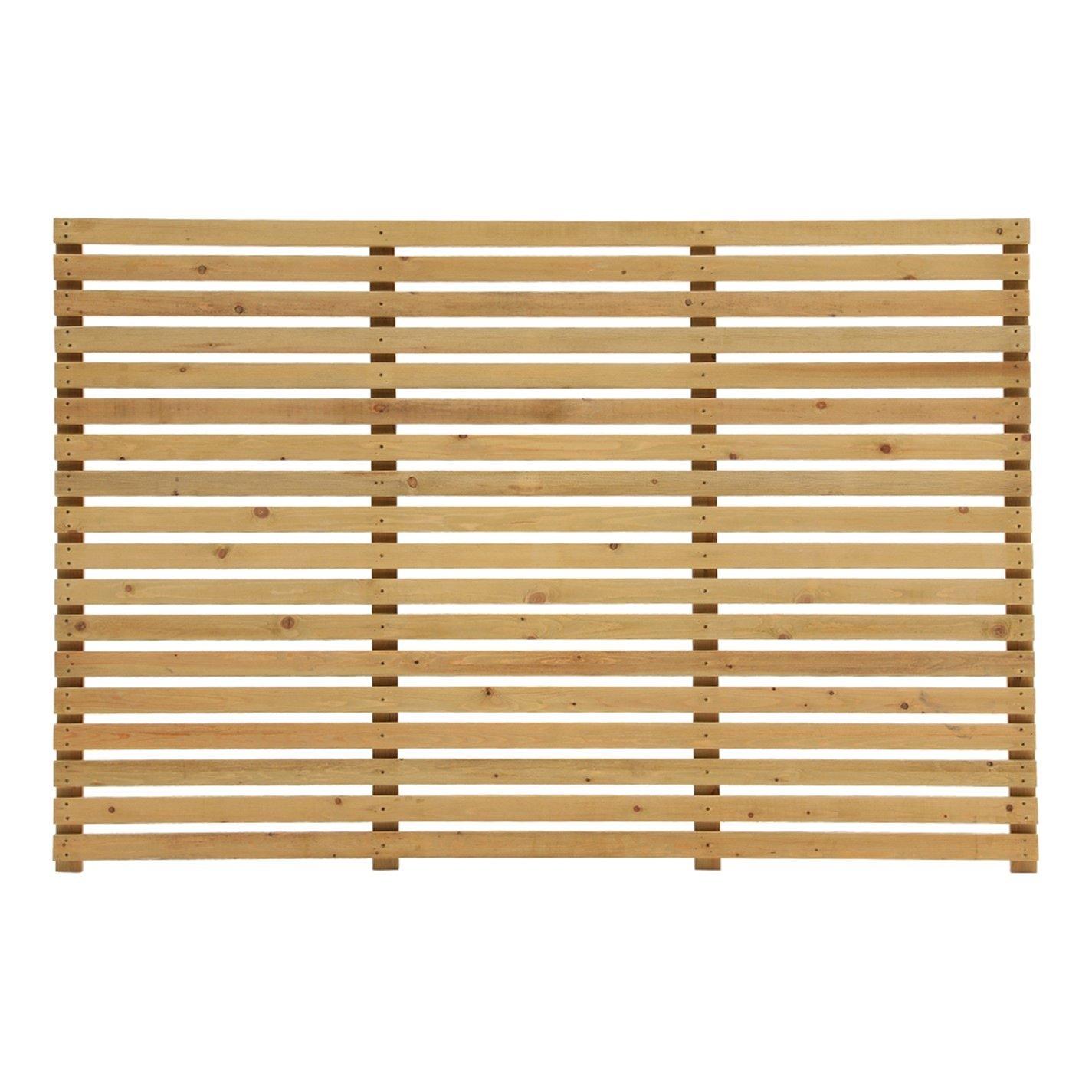 Beige - Breeins - 120cm Height Garden Privacy Wood Fence - 3