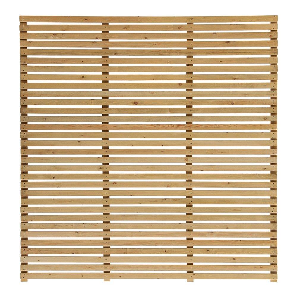 Beige - Breeins - 180cm Height Garden Privacy Wood Fence - 1