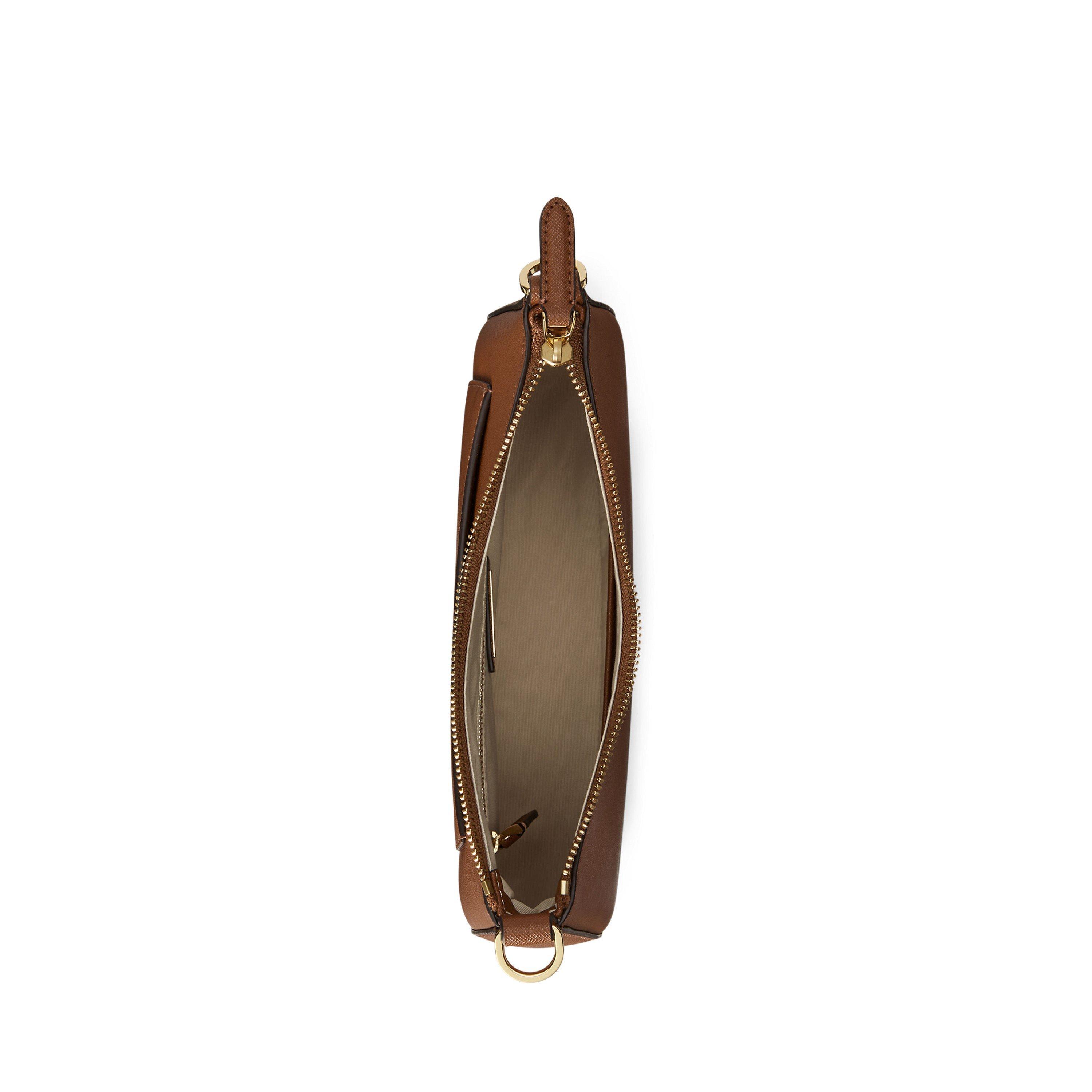 Lauren Tan - Lauren by Ralph Lauren - Women's Danni Leather Shoulder Bag - 5