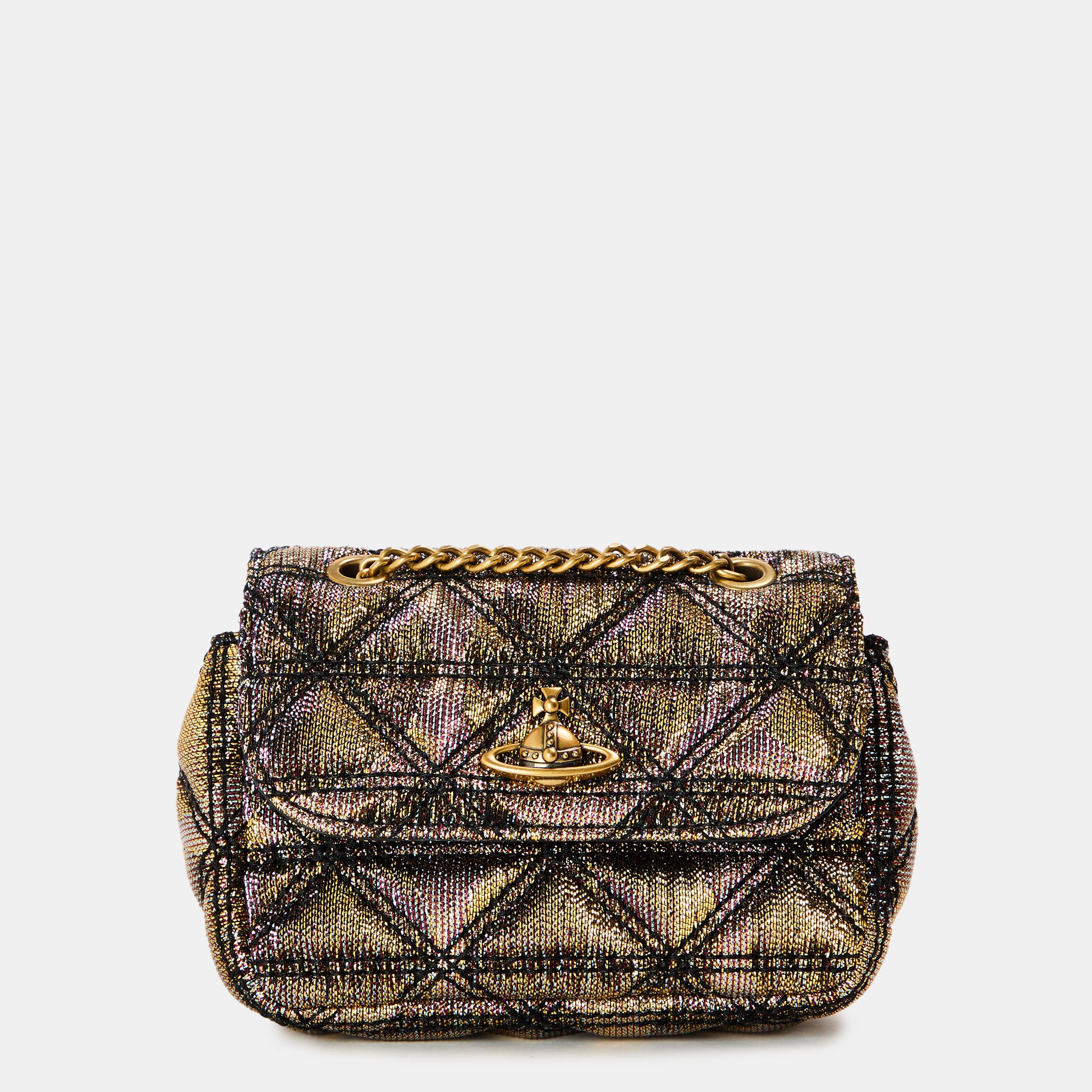 Gold - Vivienne Westwood - Women's Viv Small Chain Shoulder Bag - 1