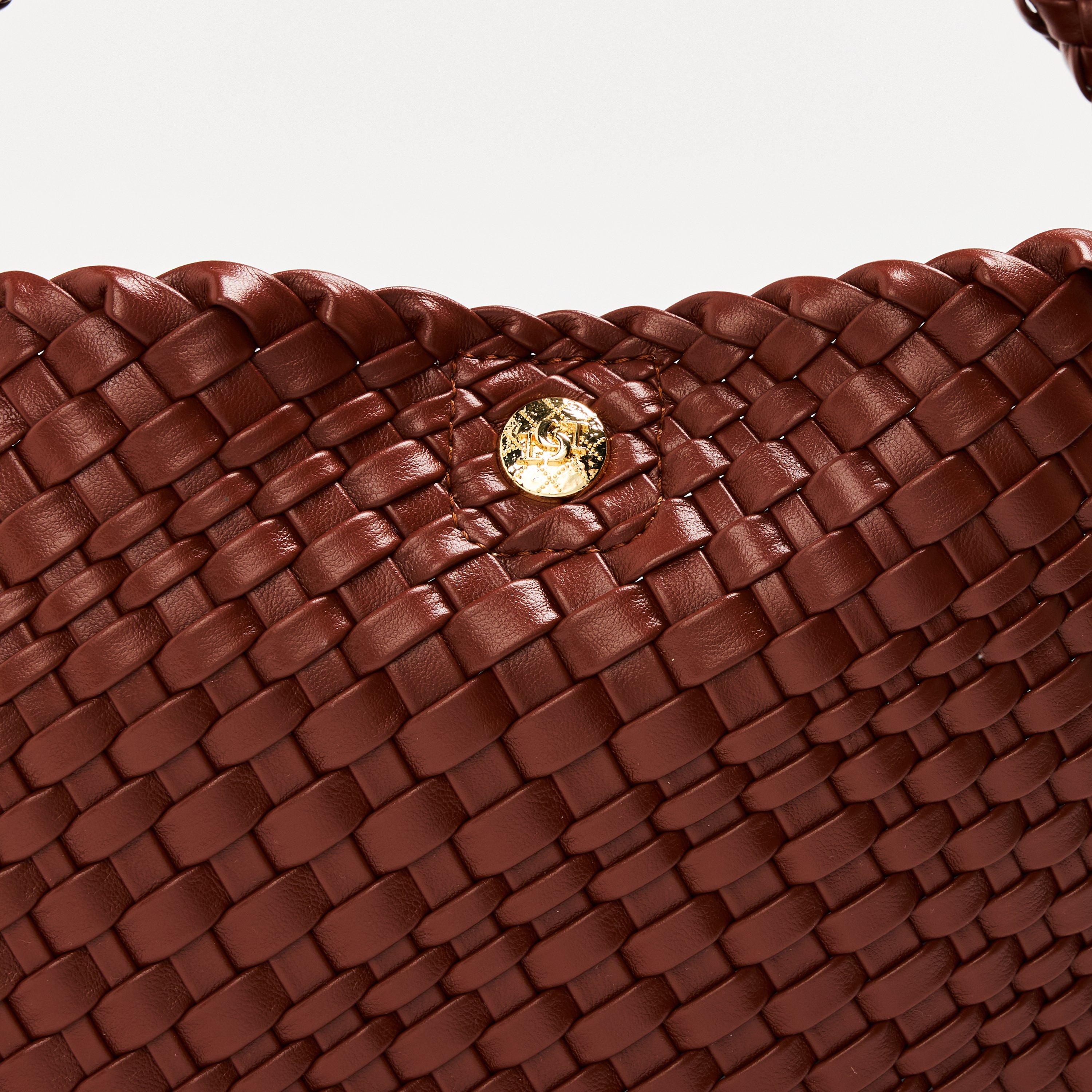 TAN - Dune London - Women's Woven Hobo Bag - 4