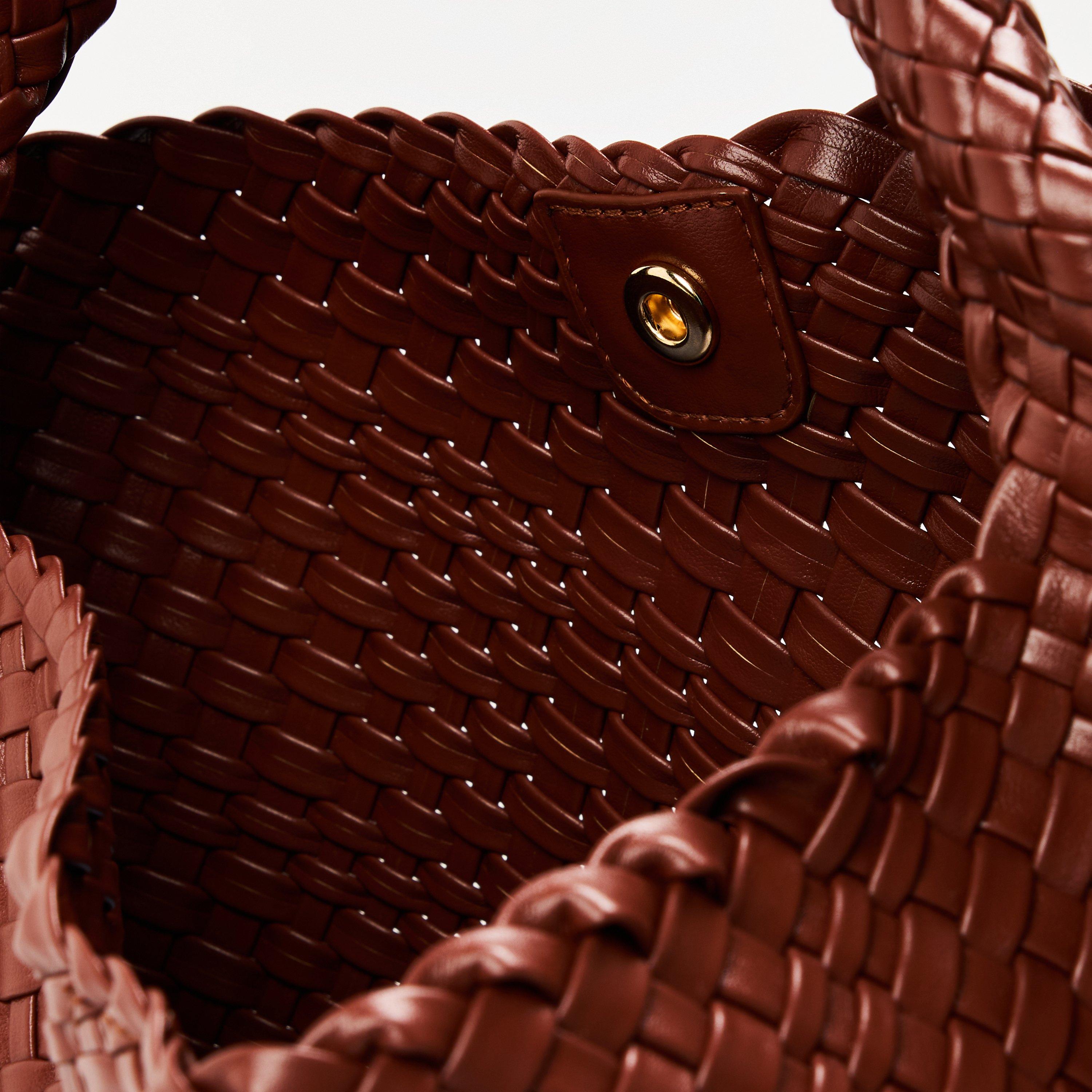 TAN - Dune London - Women's Woven Hobo Bag - 5