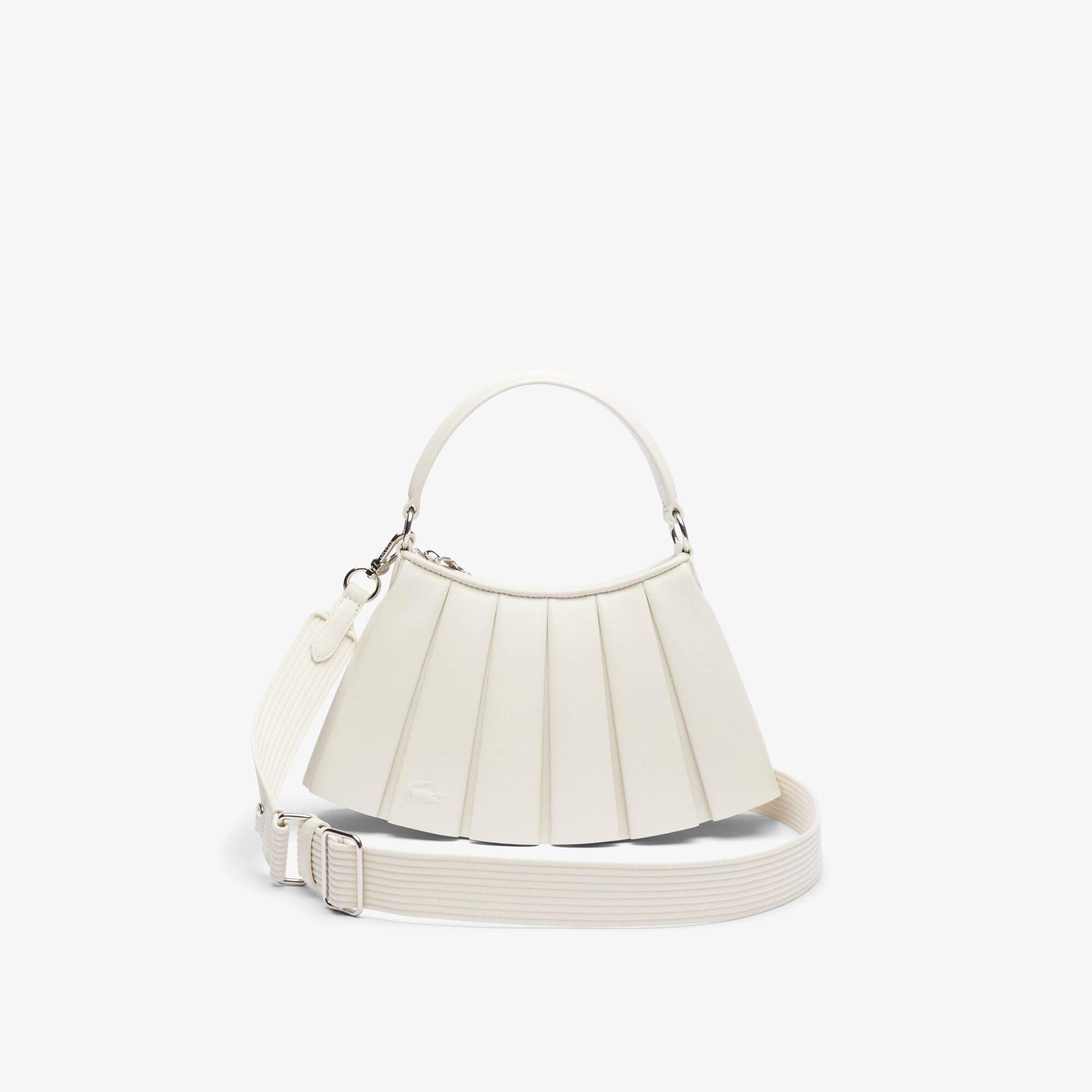 Lacoste Womens Lenglen Shoulder Bags - White