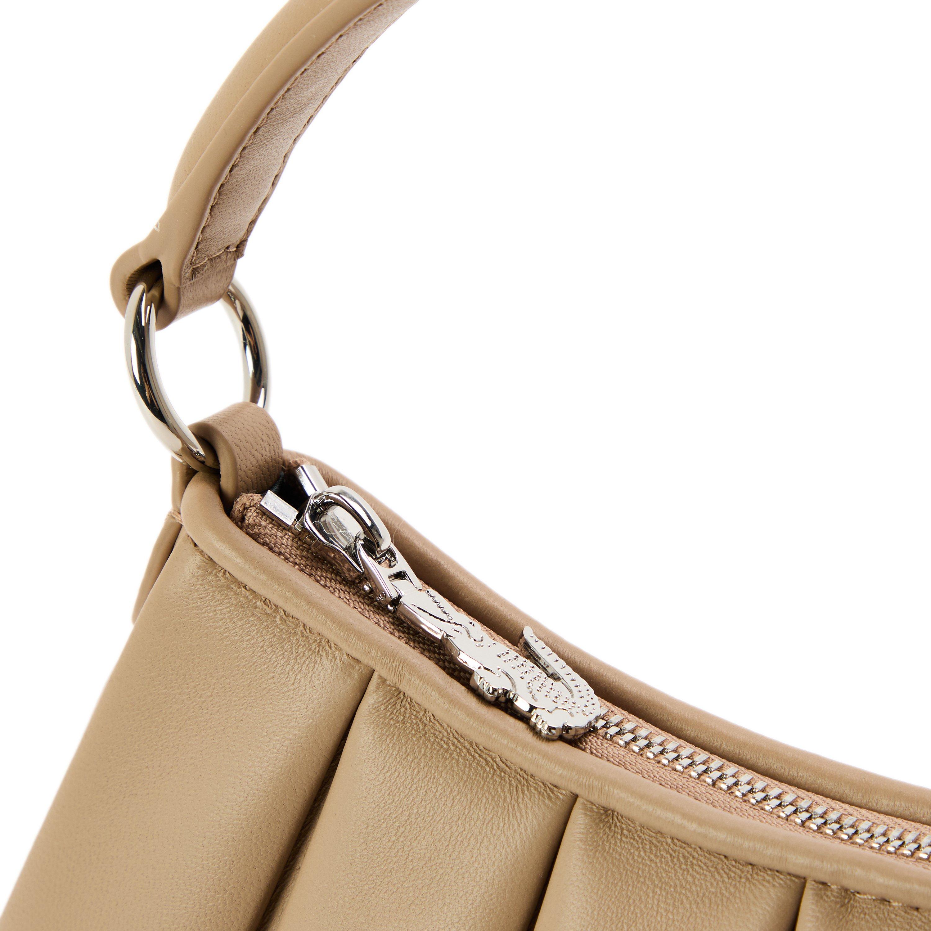 Beige - Lacoste - Womens Lenglen Shoulder Bags - 4