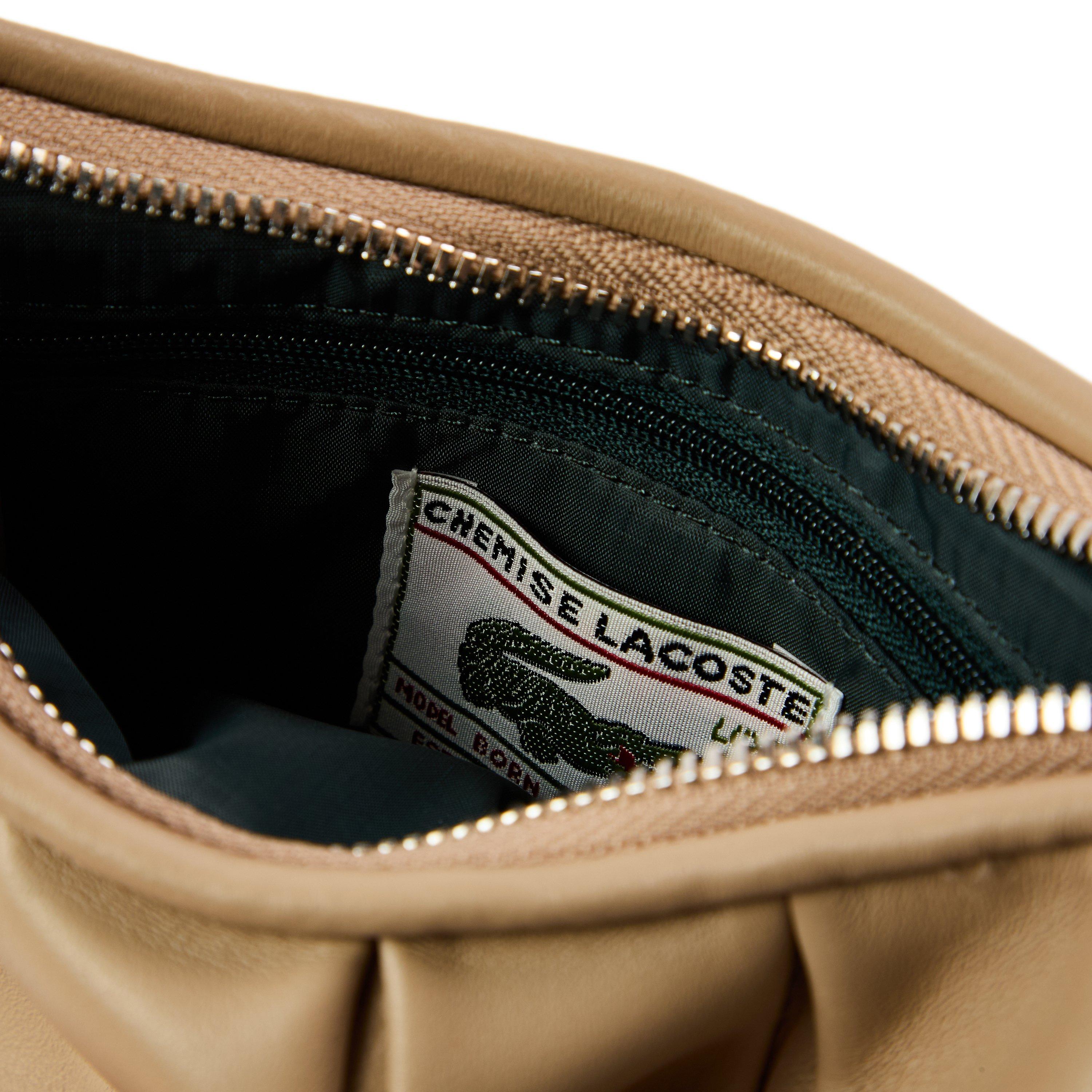 Beige - Lacoste - Womens Lenglen Shoulder Bags - 5