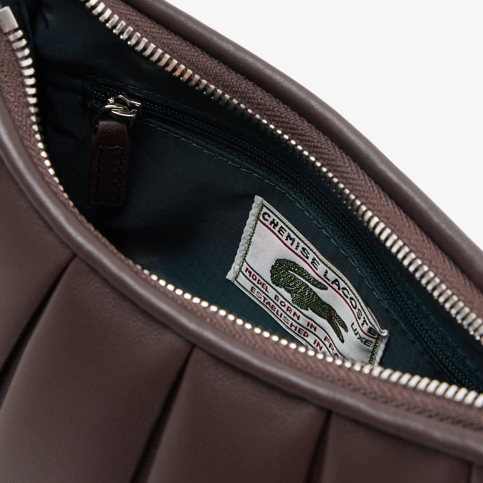 Coffee Bean - Lacoste - Womens Lenglen Shoulder Bags - 4