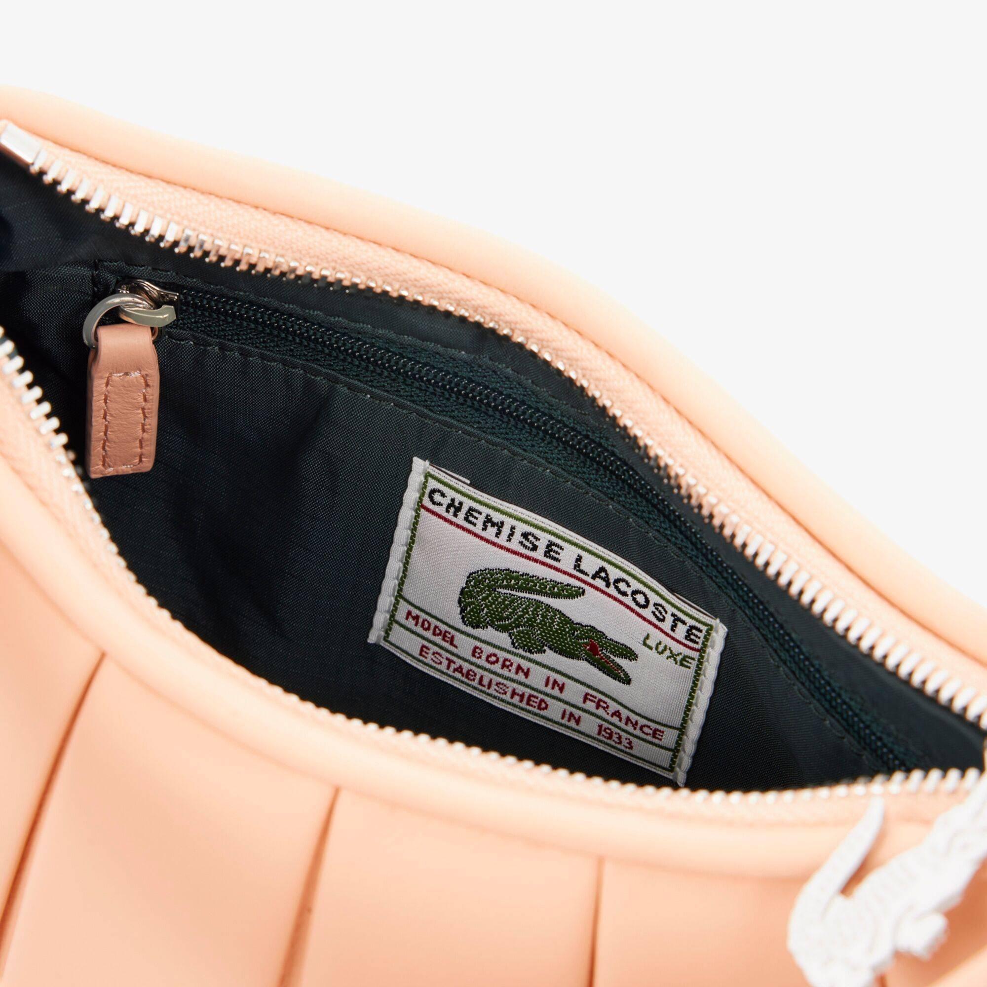 Pink - Lacoste - Womens Lenglen Shoulder Bags - 3