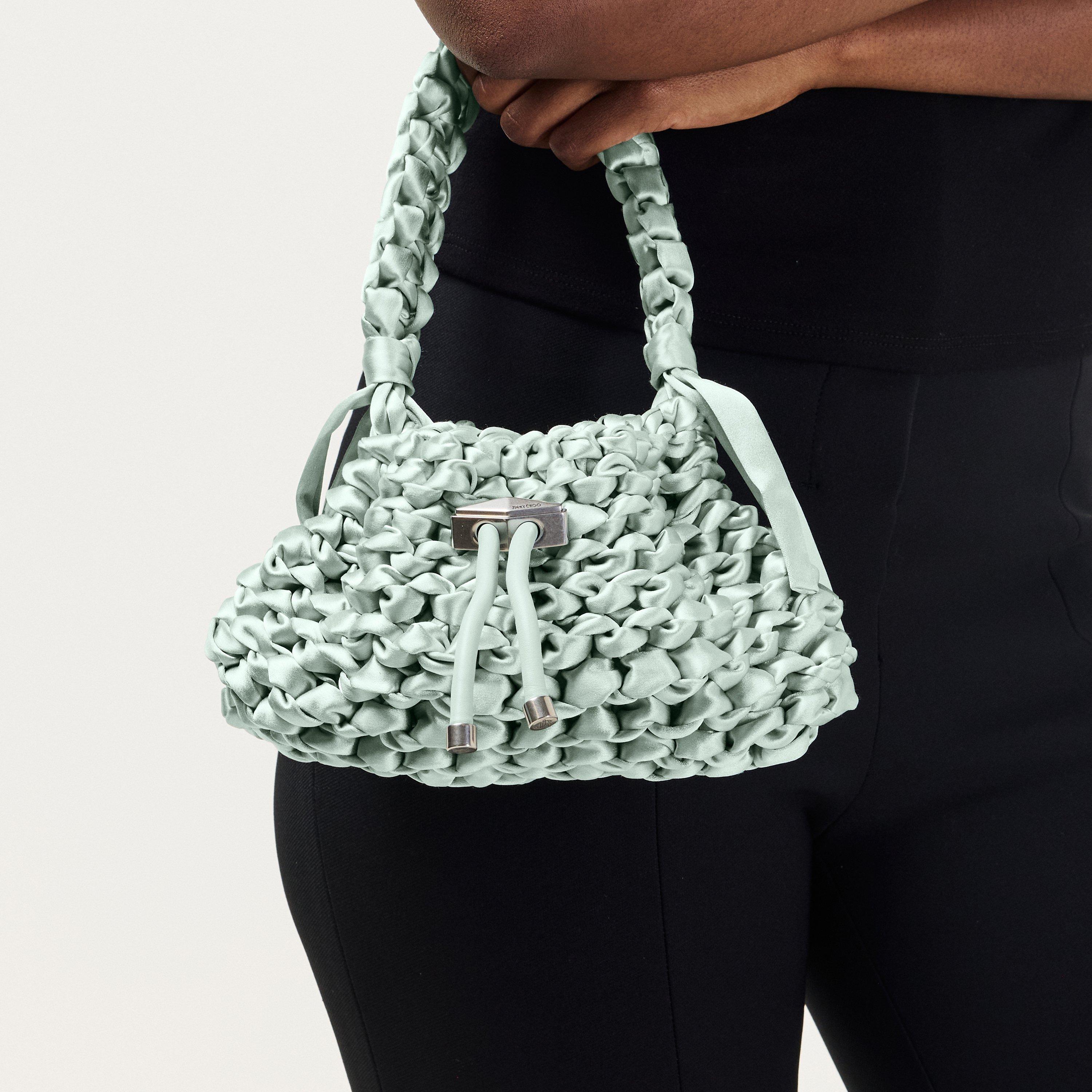 Verde - Jimmy Choo - Women's Cinch Small Shoulder Bag - 3