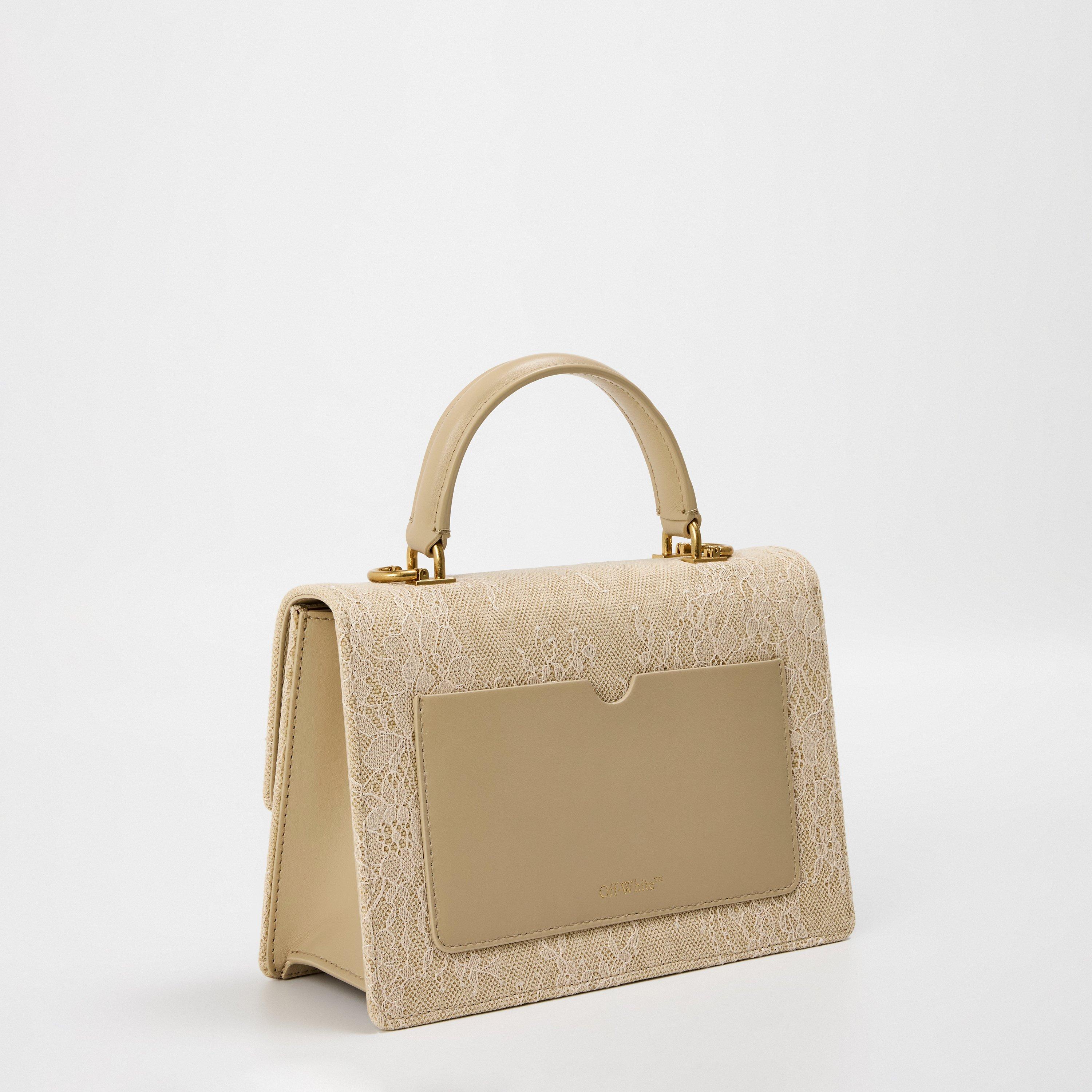 Beige - Off White - Women's Shoulder Bag - 2