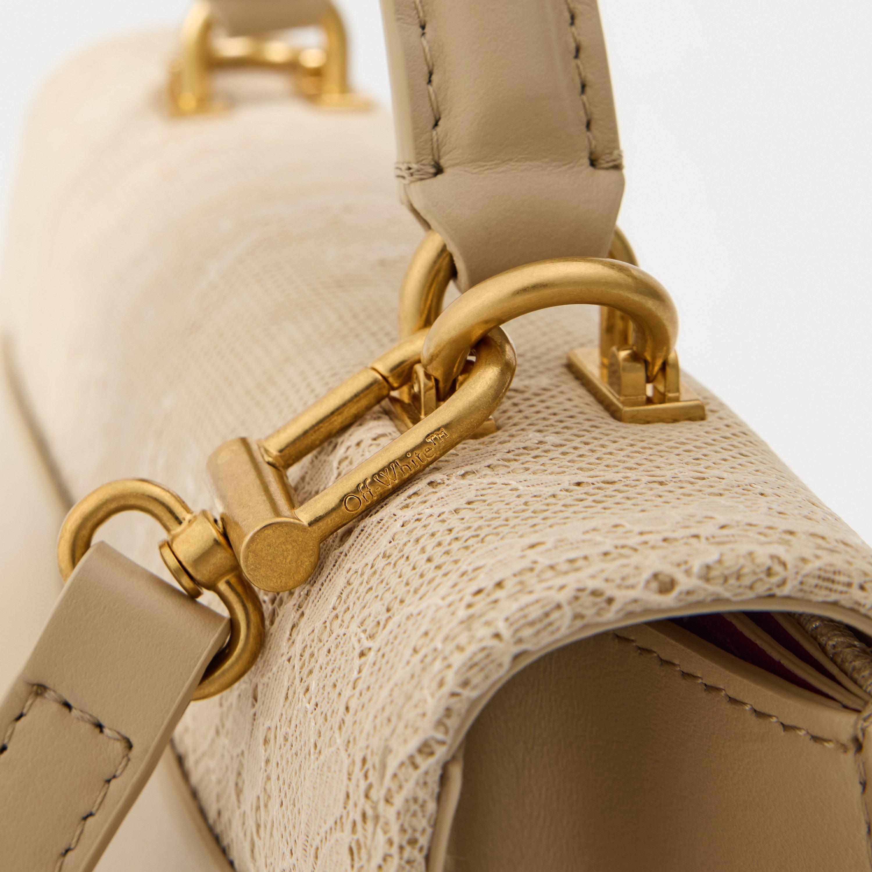 Beige - Off White - Women's Shoulder Bag - 4