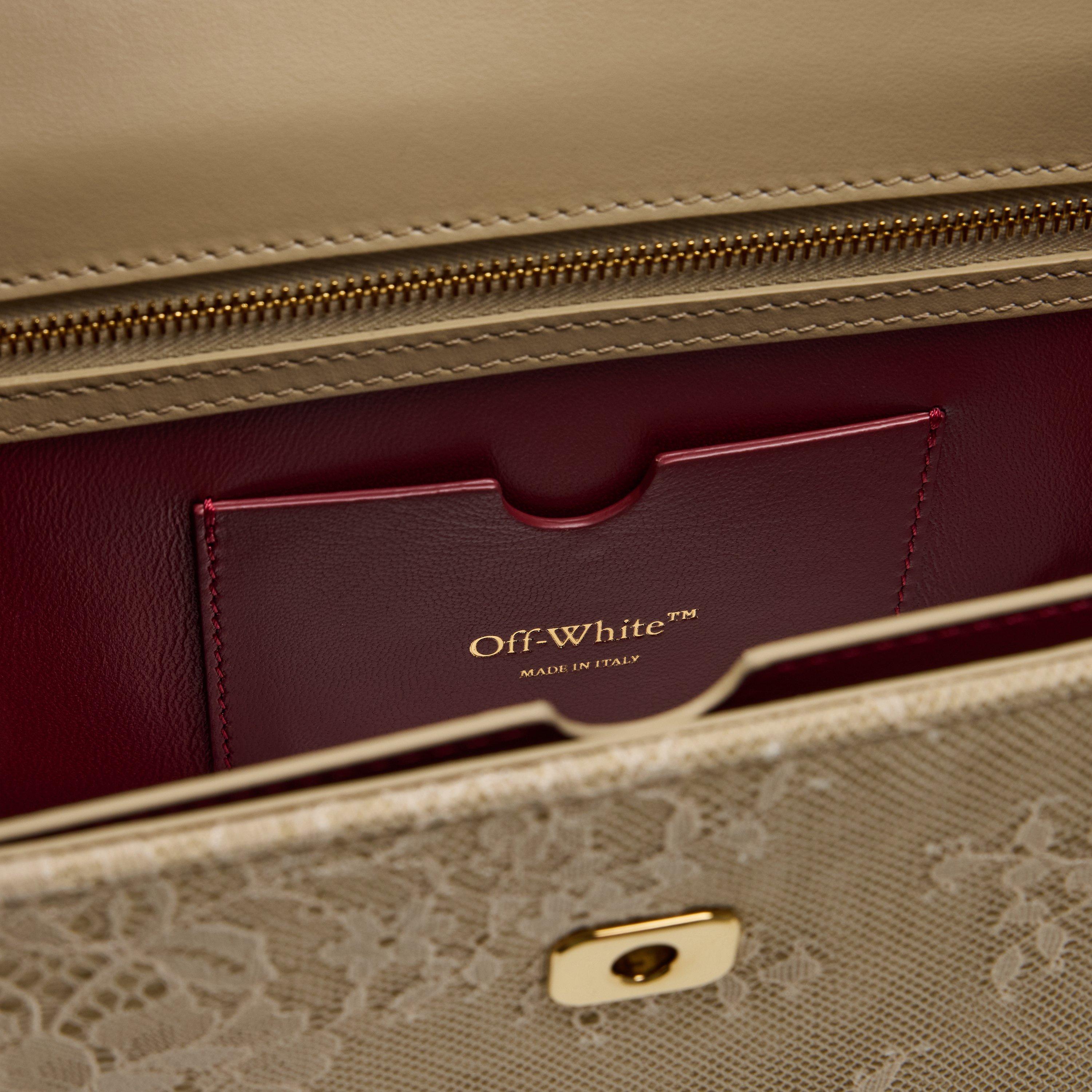 Beige - Off White - Women's Shoulder Bag - 5