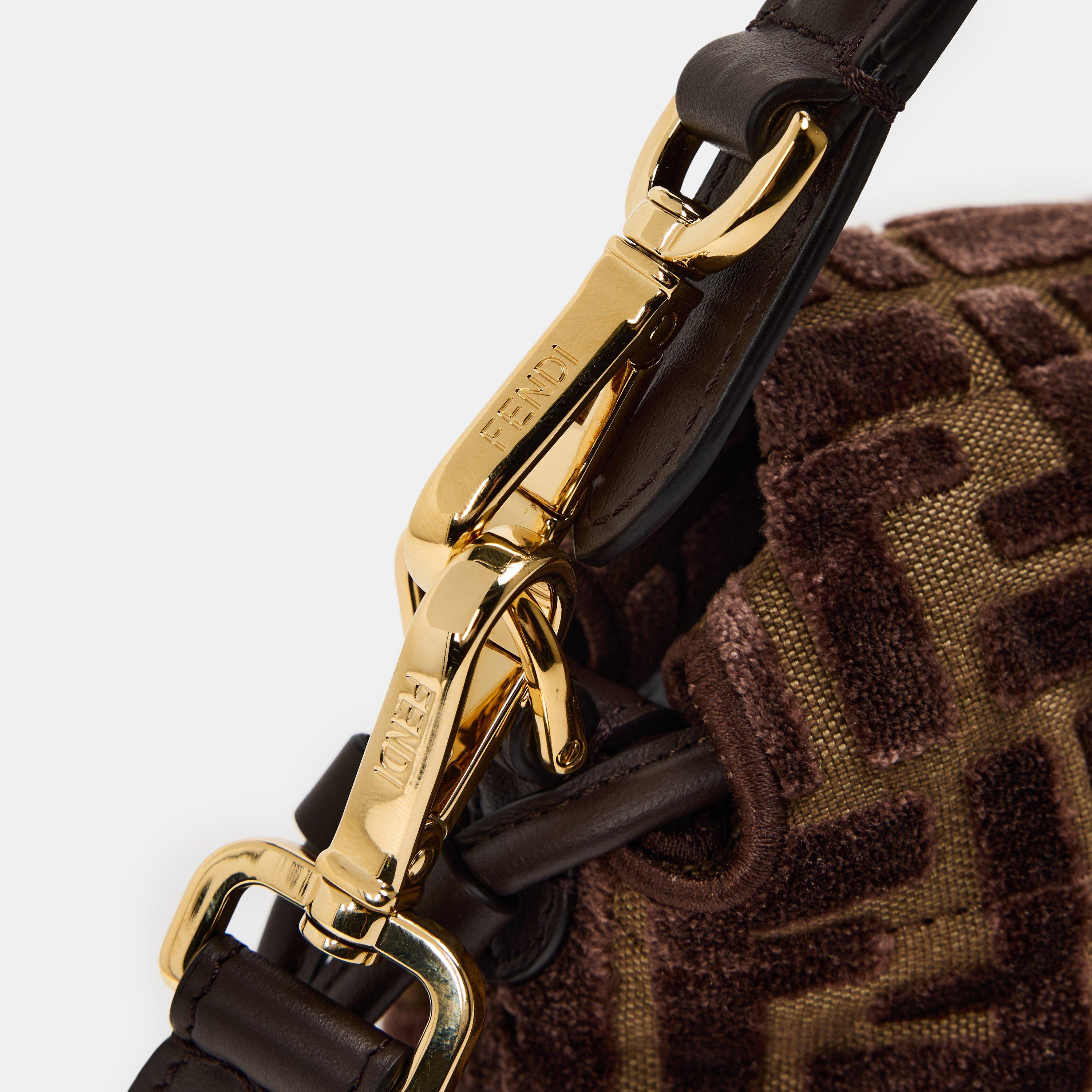 Chocolate - Fendi - Women's Mamma Shoulder Bag - 4