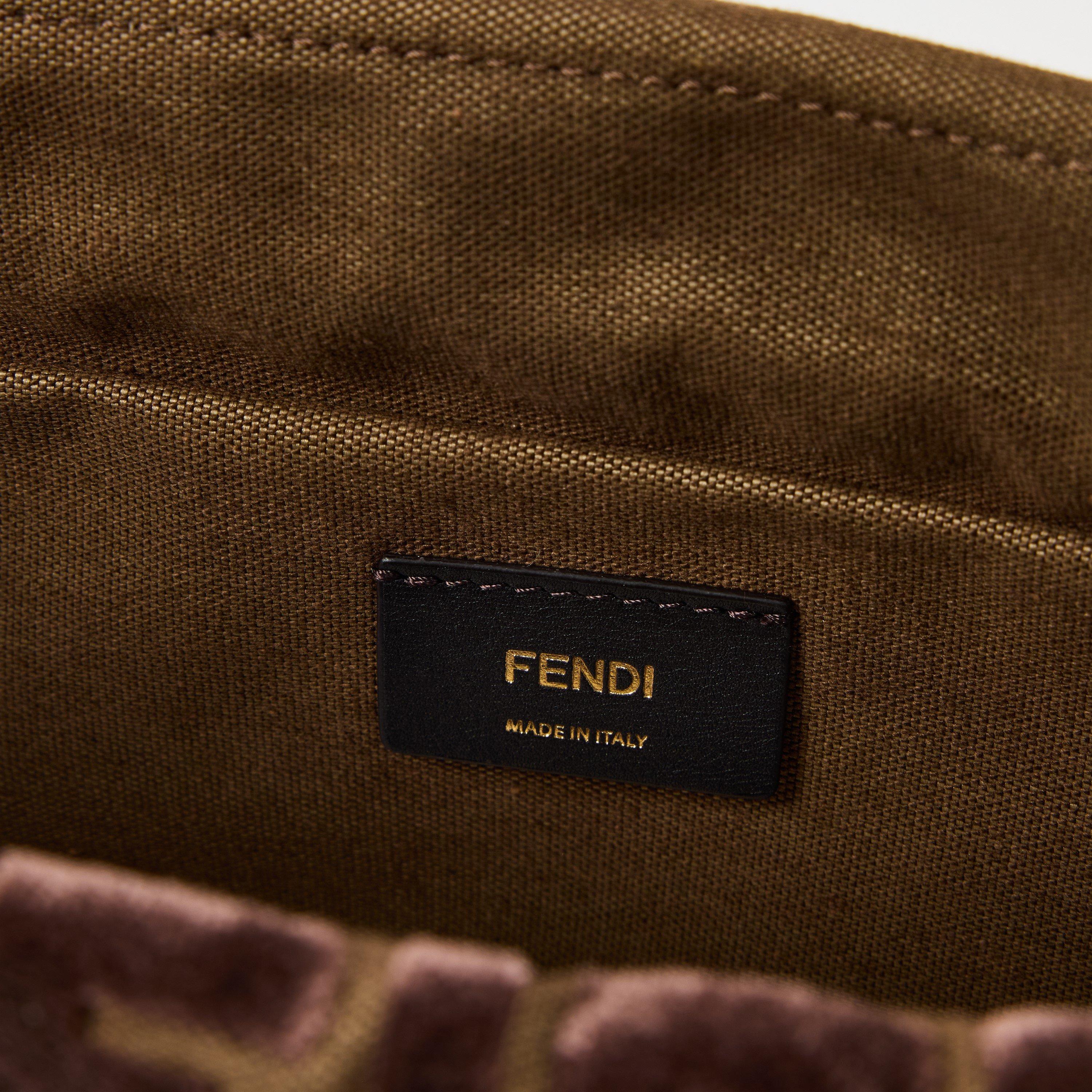 Chocolate - Fendi - Women's Mamma Shoulder Bag - 5