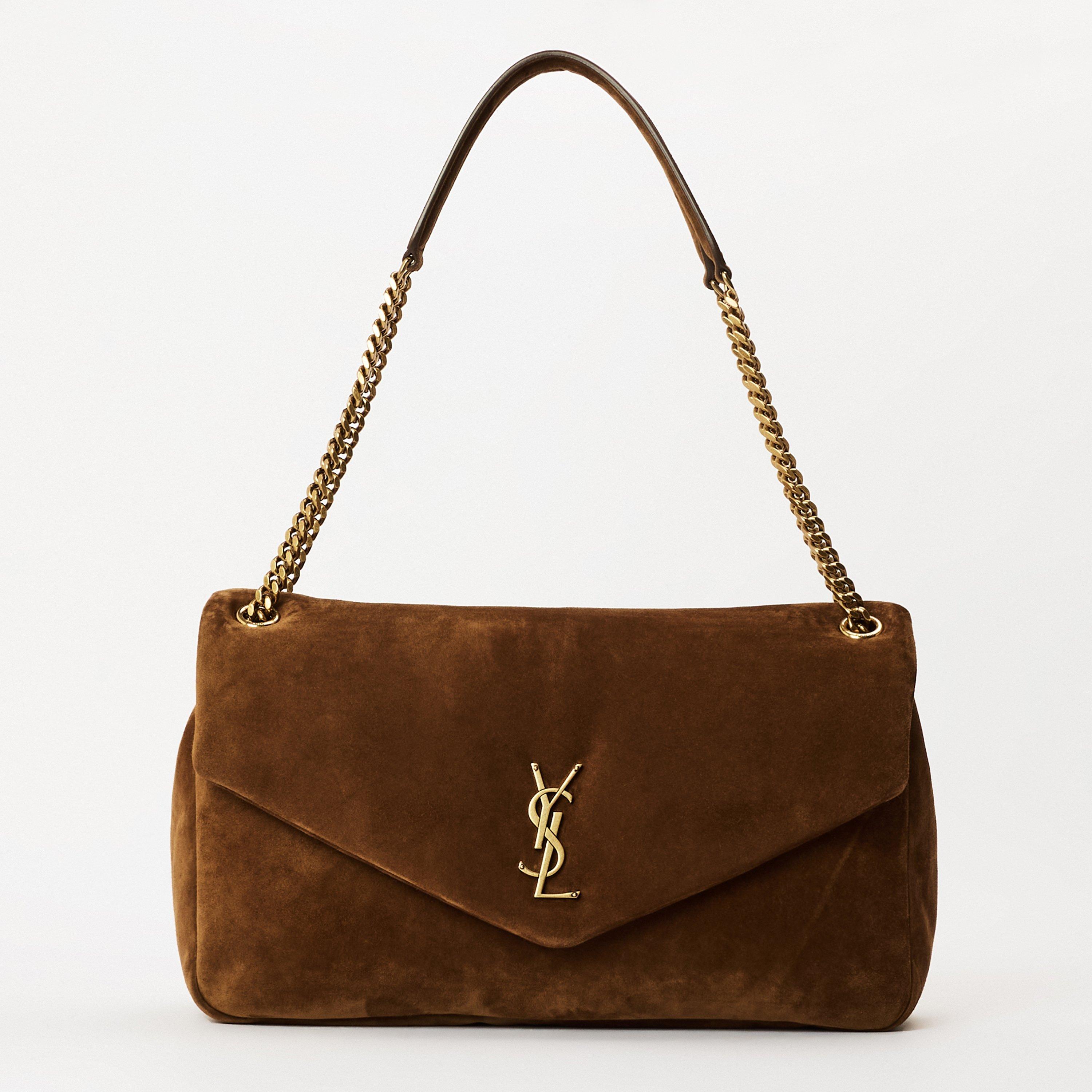 Caramel Cognac - Saint Laurent - Women's Shoulder Bag - 1
