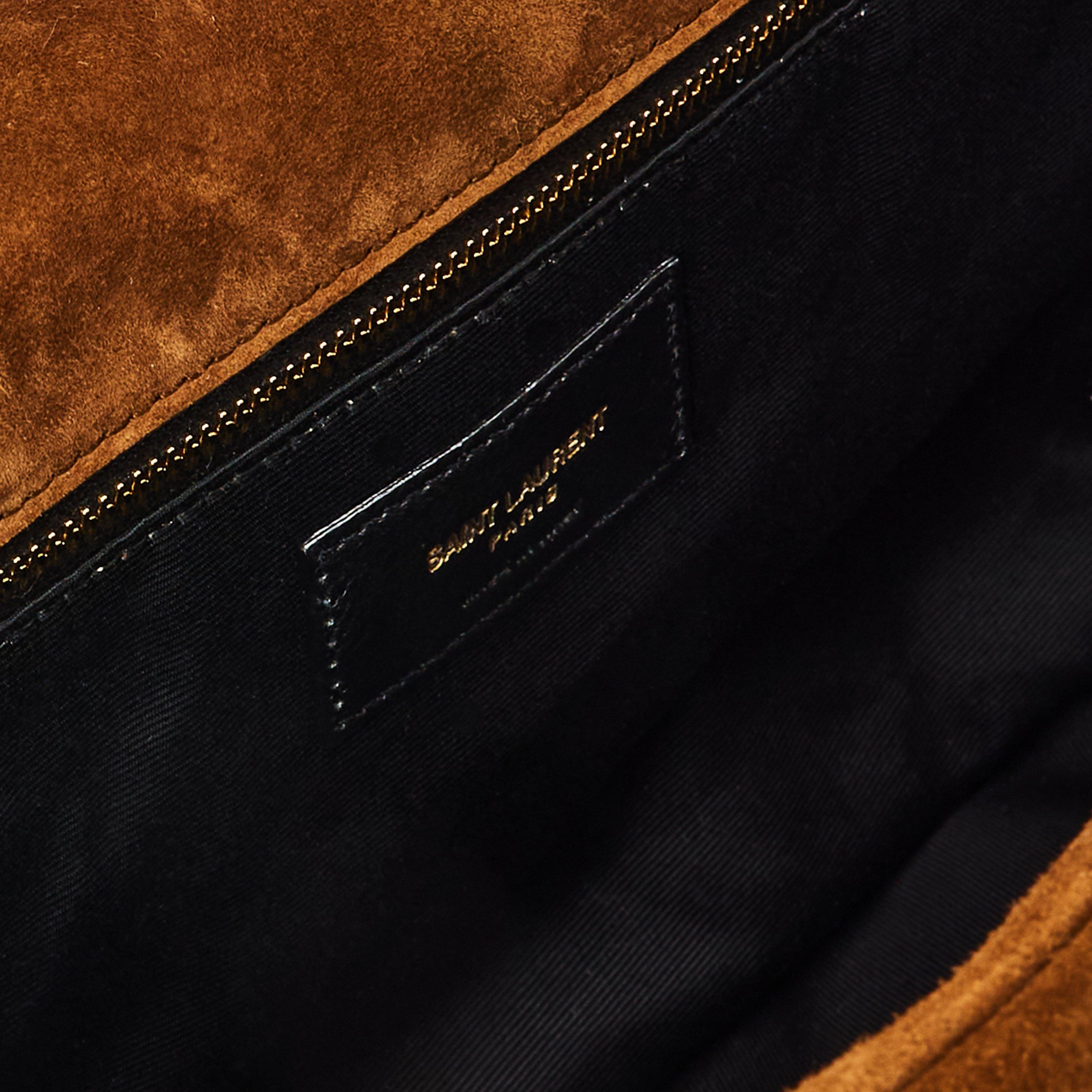 Caramel Cognac - Saint Laurent - Women's Shoulder Bag - 5