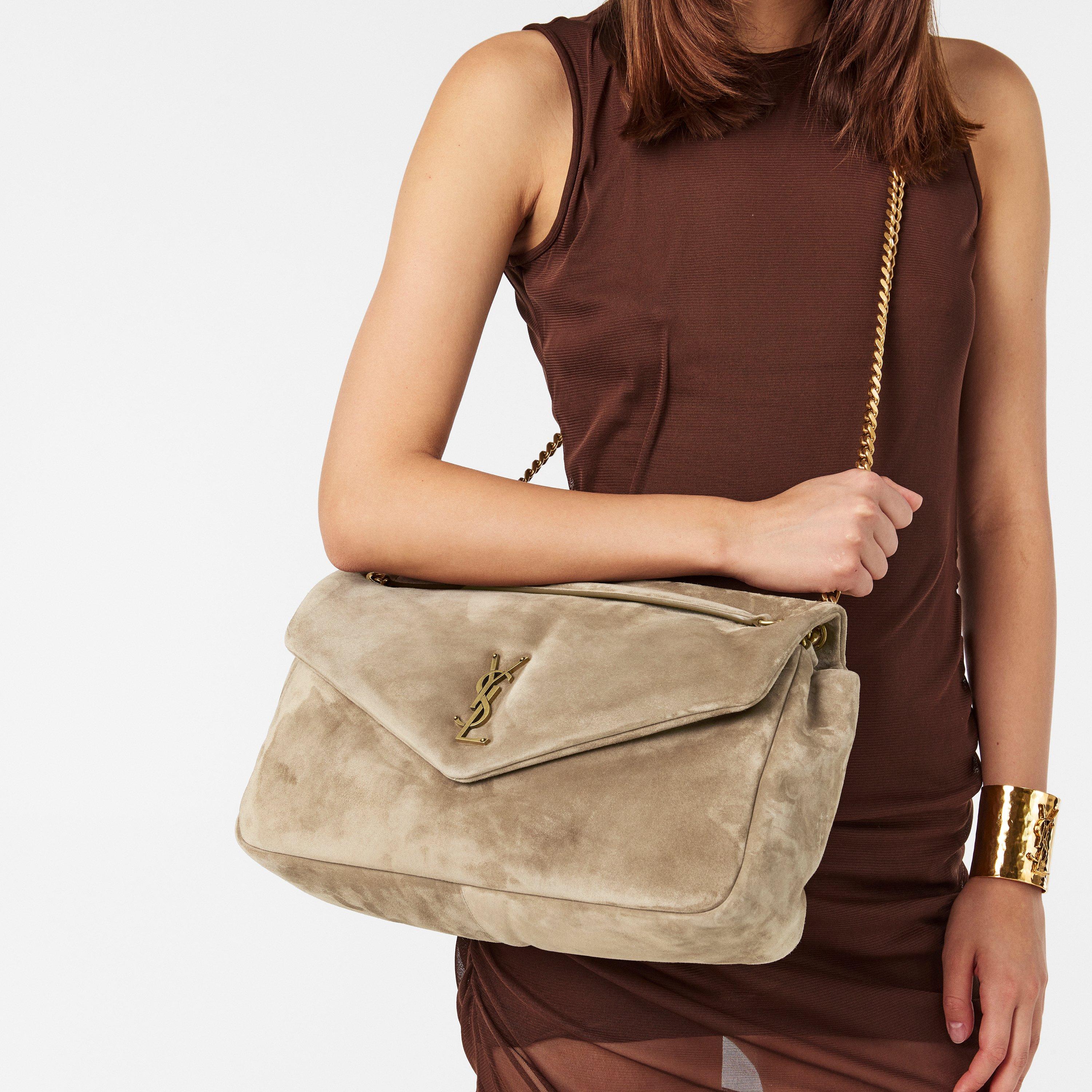 Dry Grain - Saint Laurent - Calypso large Shoulder Bag - 3