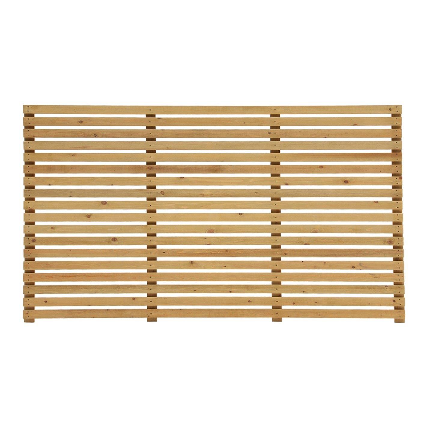 Beige - Breeins - 90cm Height Garden Wood Fence Gate - 3