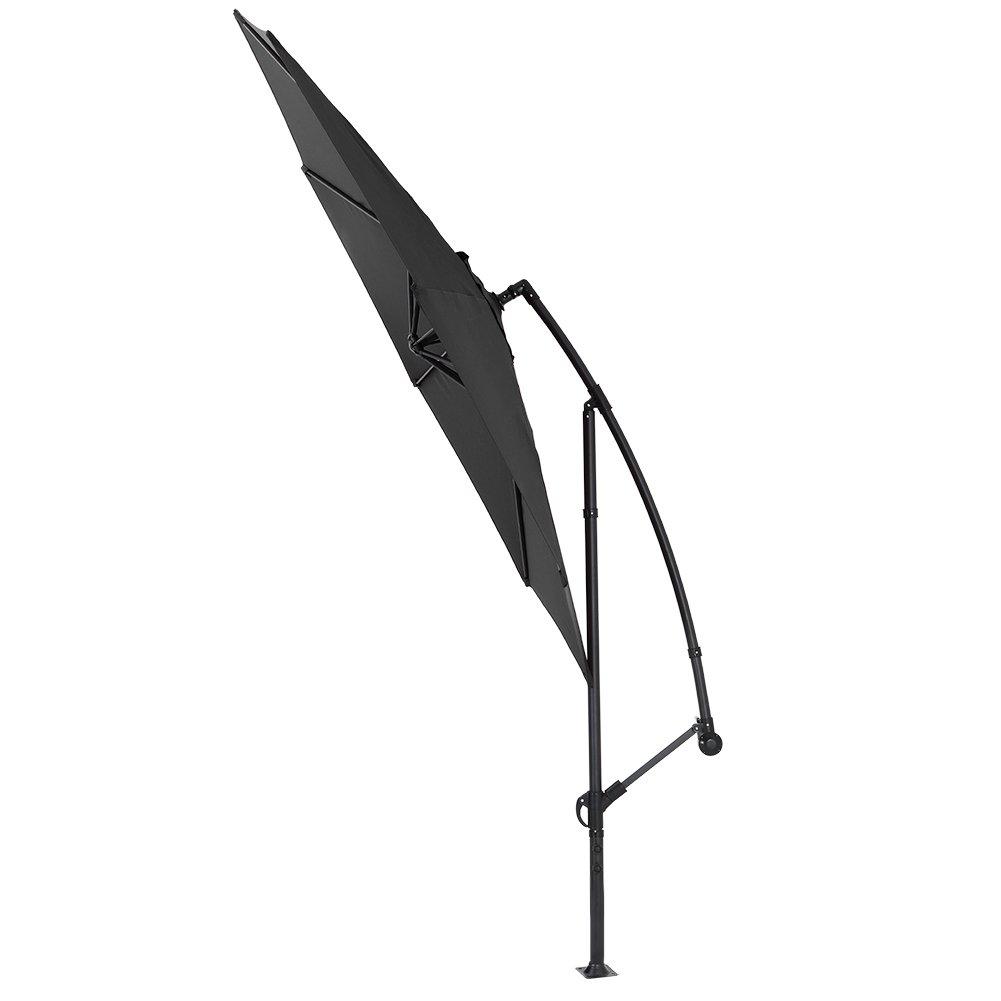 Black - Breeins - 3M Black Banana Cantilever Patio Paraso - 5