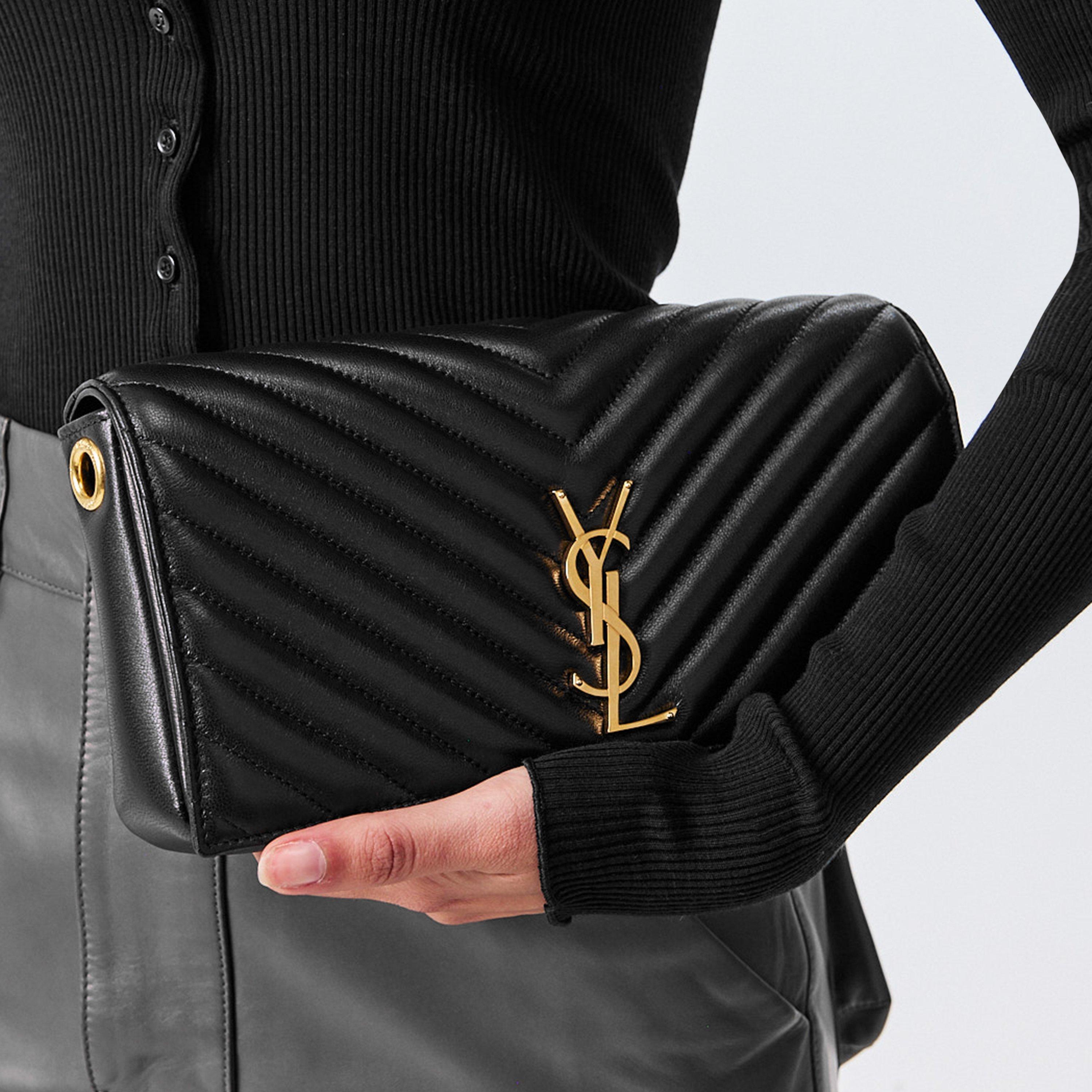 ショルダーバッグ・ポシェット SAINT LAURENT Women Shoulder Bags 7428282R20W 1000 NERO Blac Saint Laurent Small Manhattan Shoulder Bag | Black | FARFETCH