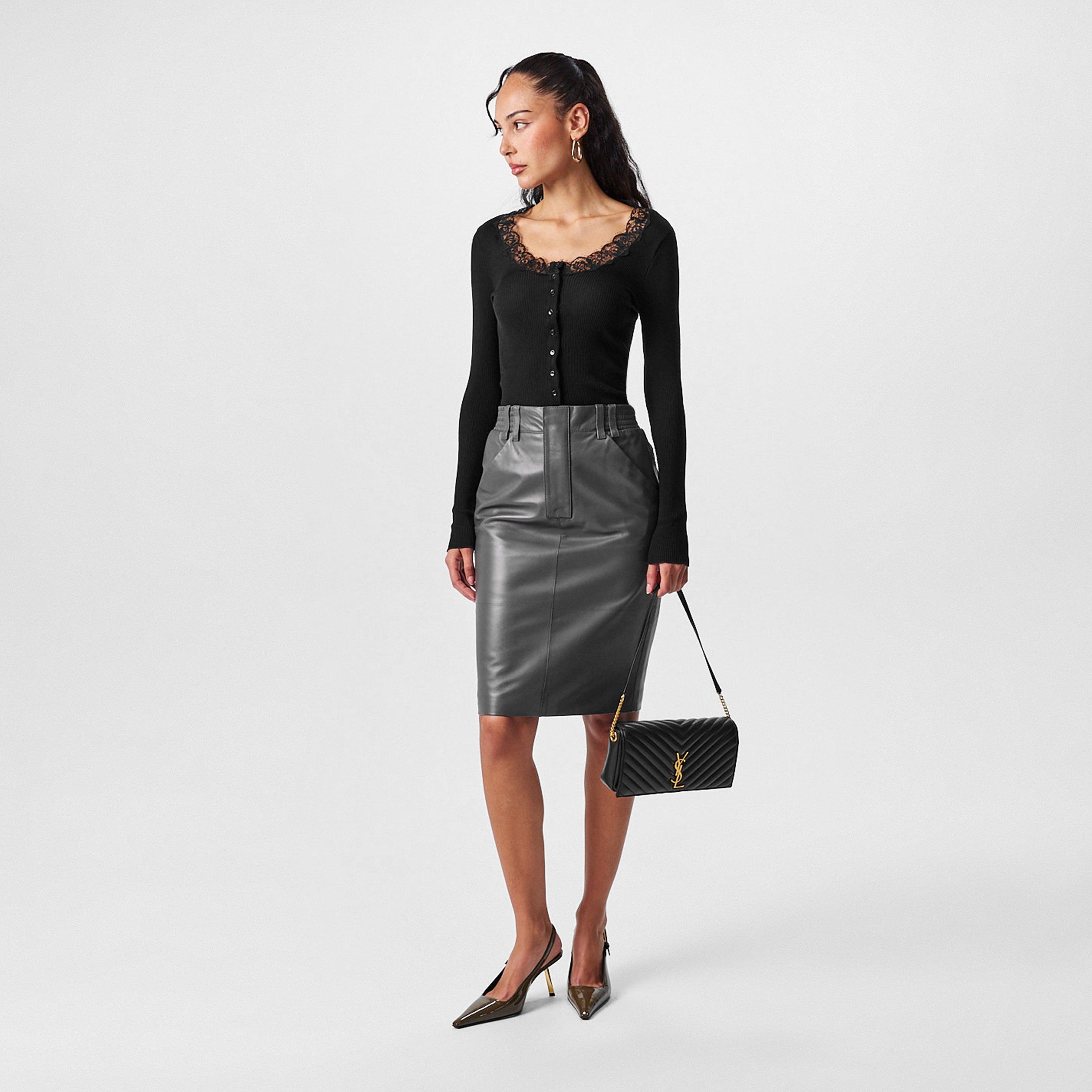 Nero - Saint Laurent - Kate 99 Shoulder Bag - 6