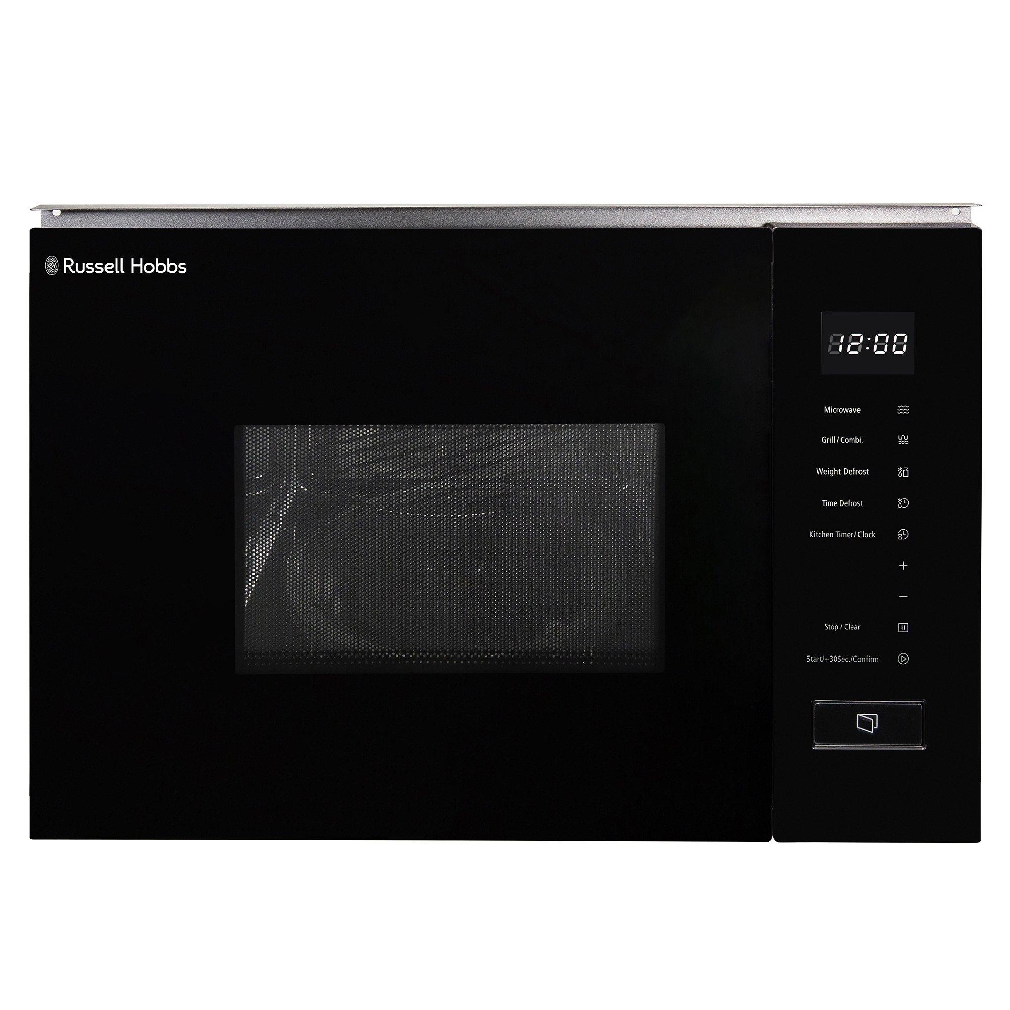 Black - Russell Hobbs - RHBM2002B Digital Microwave & Grill 20L in Black - 1