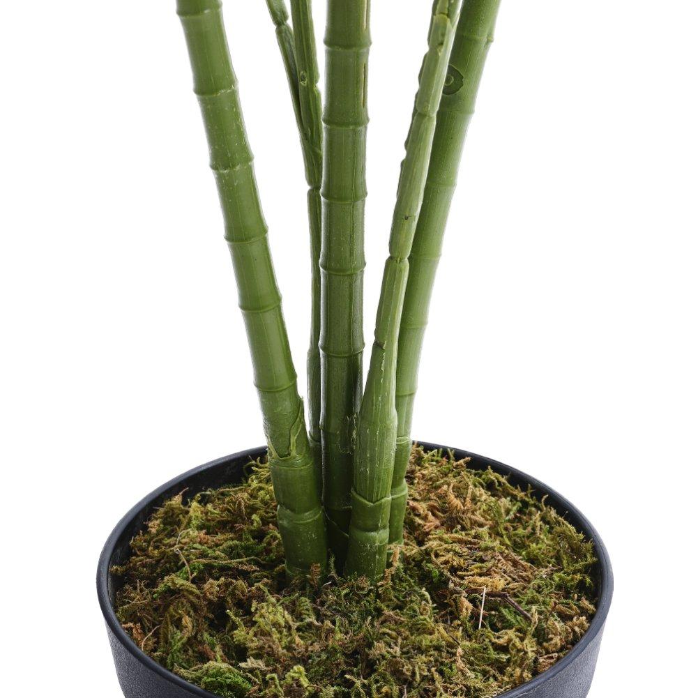 Green - LIFE IDEAS - Artificial Potted Palm Tree for Home Decoration - 5