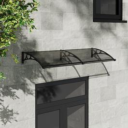 Breeins 200 x 80 x 23cm Outdoor Door Canopy Window Awning