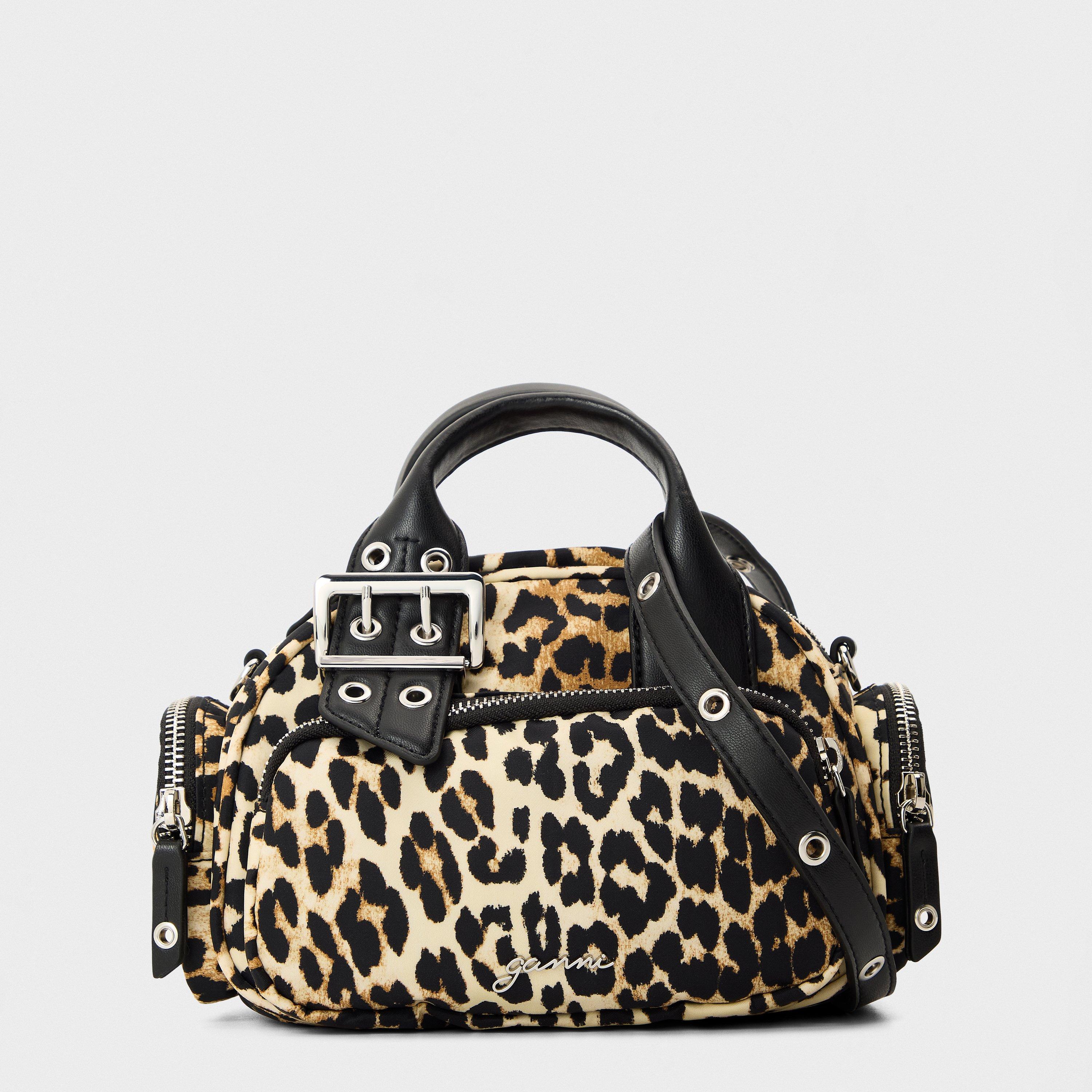 Leopard - Ganni - Ganni Bucky Pl Mini Ld61 - 1