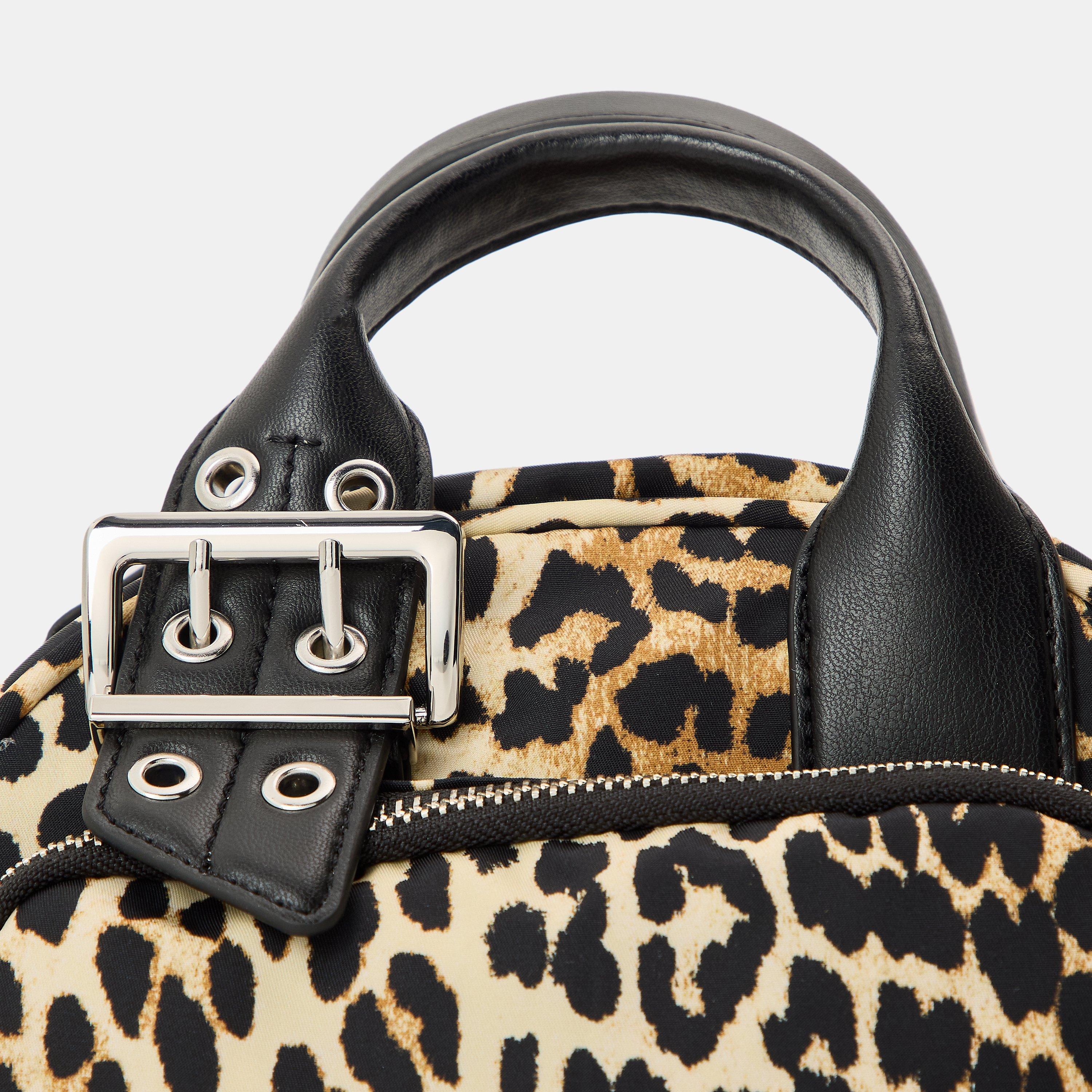 Leopard - Ganni - Ganni Bucky Pl Mini Ld61 - 3