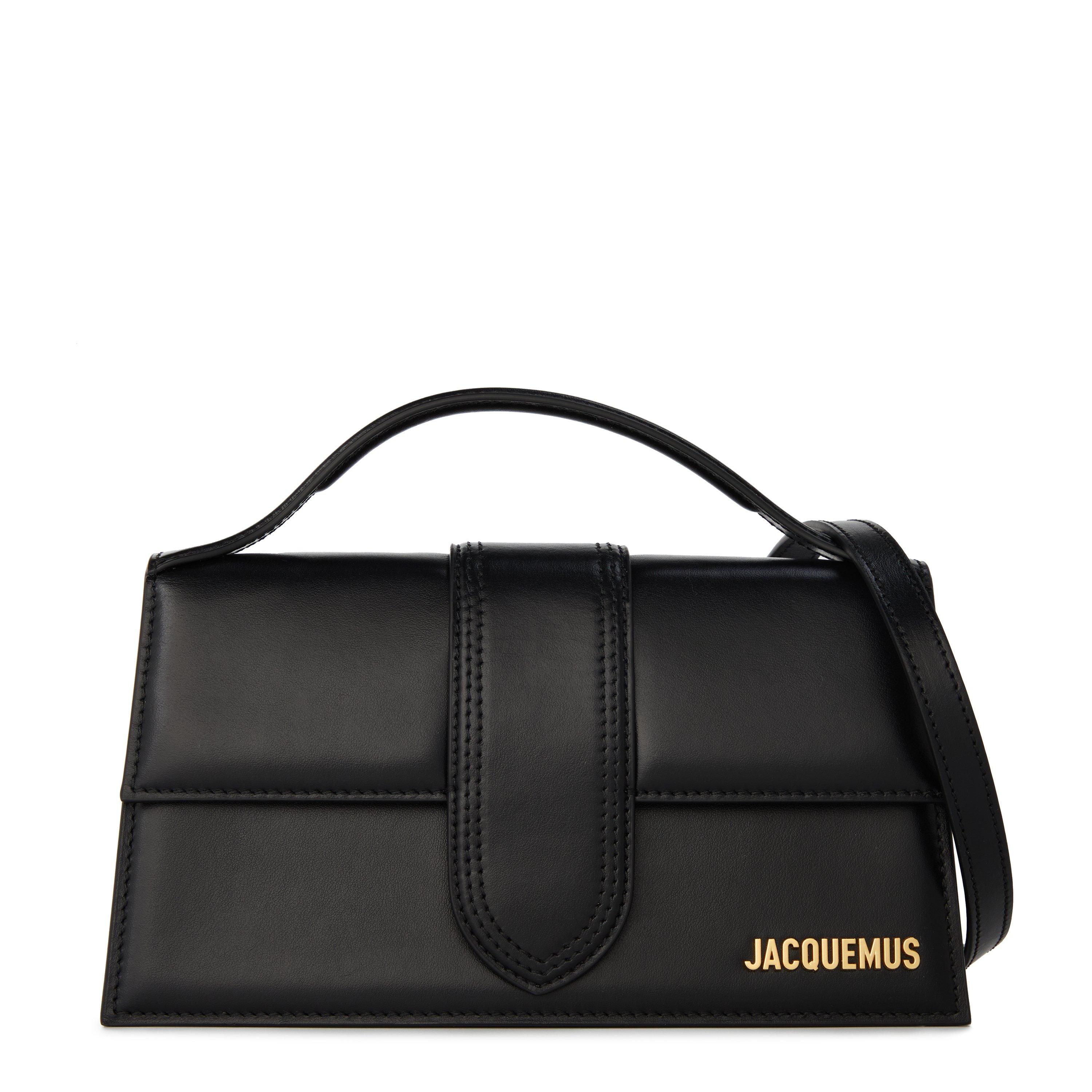 Black - Jacquemus - Women's Leather Le Grand Bambino Crossbody Bag - 1