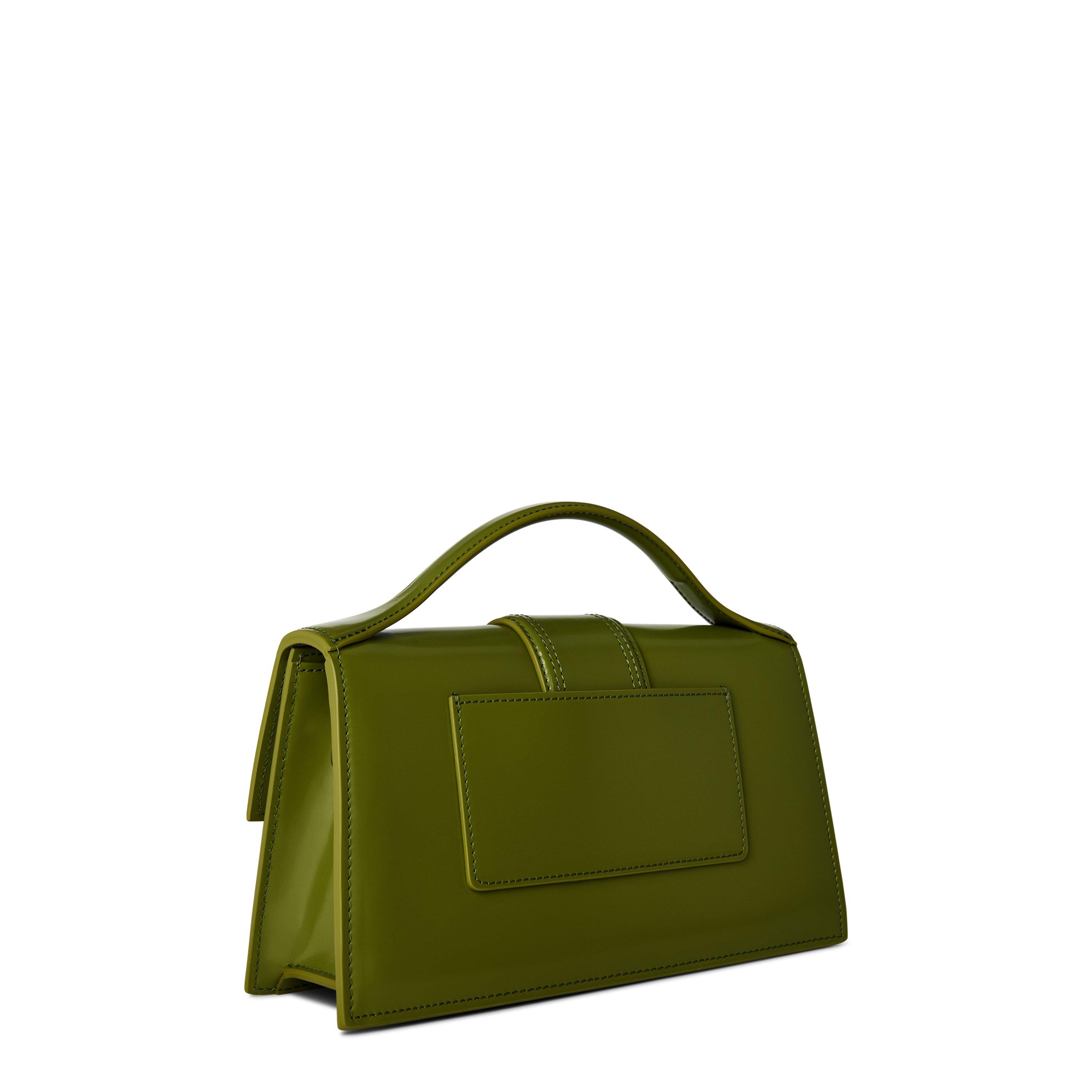Green - Jacquemus - Women's Leather Le Grand Bambino Crossbody Bag - 2