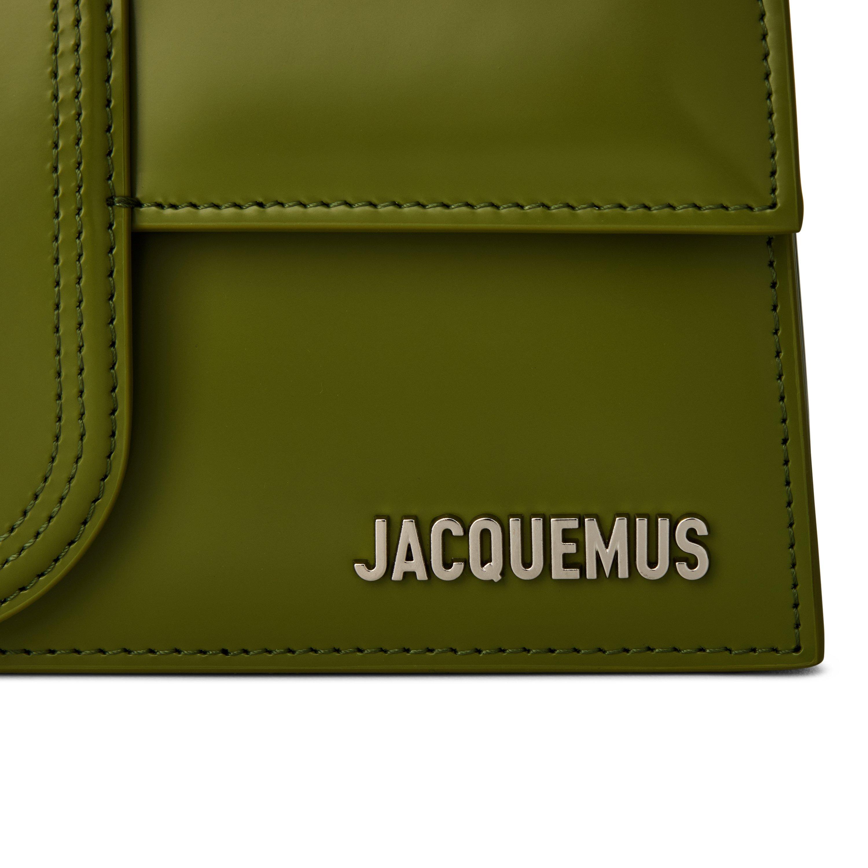 Green - Jacquemus - Women's Leather Le Grand Bambino Crossbody Bag - 3