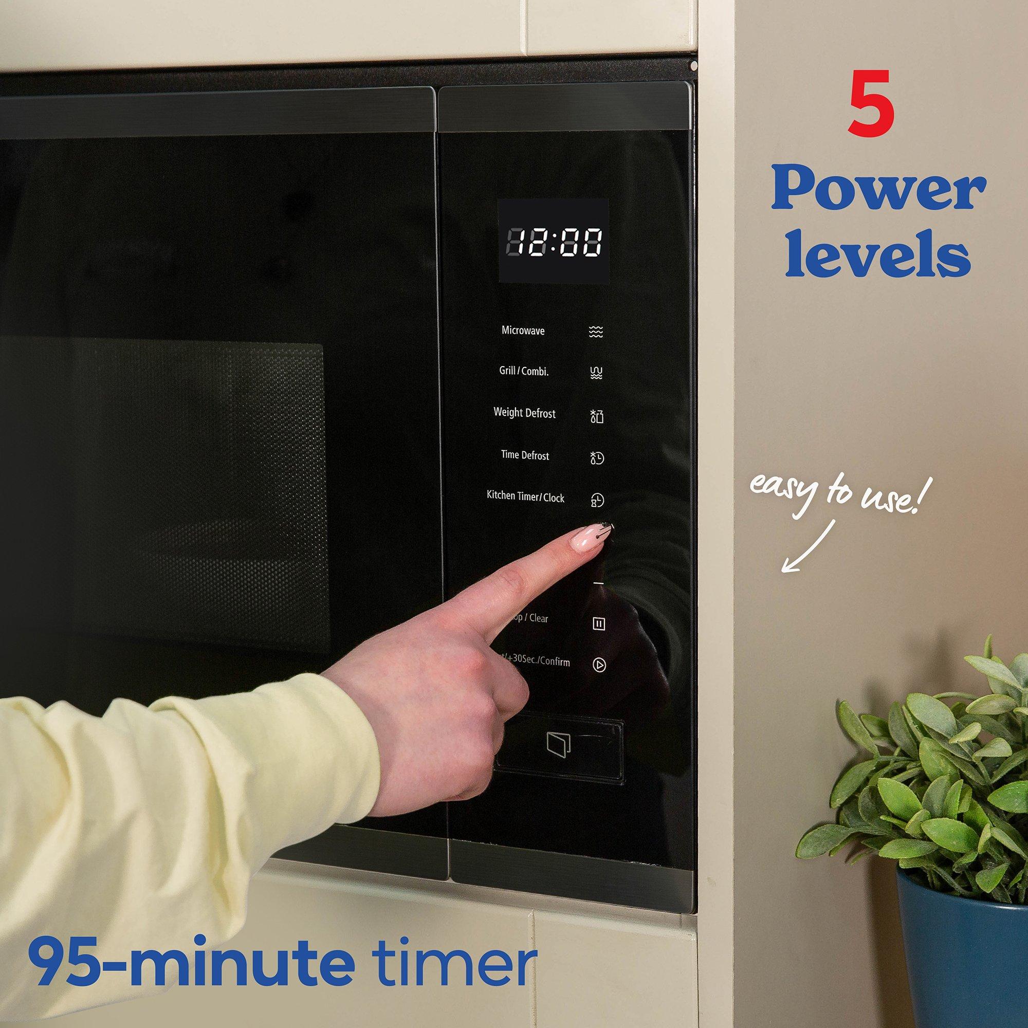 Dark Steel - Russell Hobbs - RHBM2002DS Digital Microwave &Grill 20L Dark Steel - 4