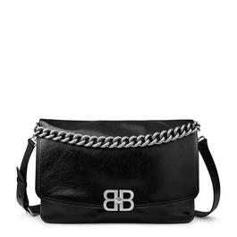 Balenciaga Bb Soft Large Flap Shoulder Bag