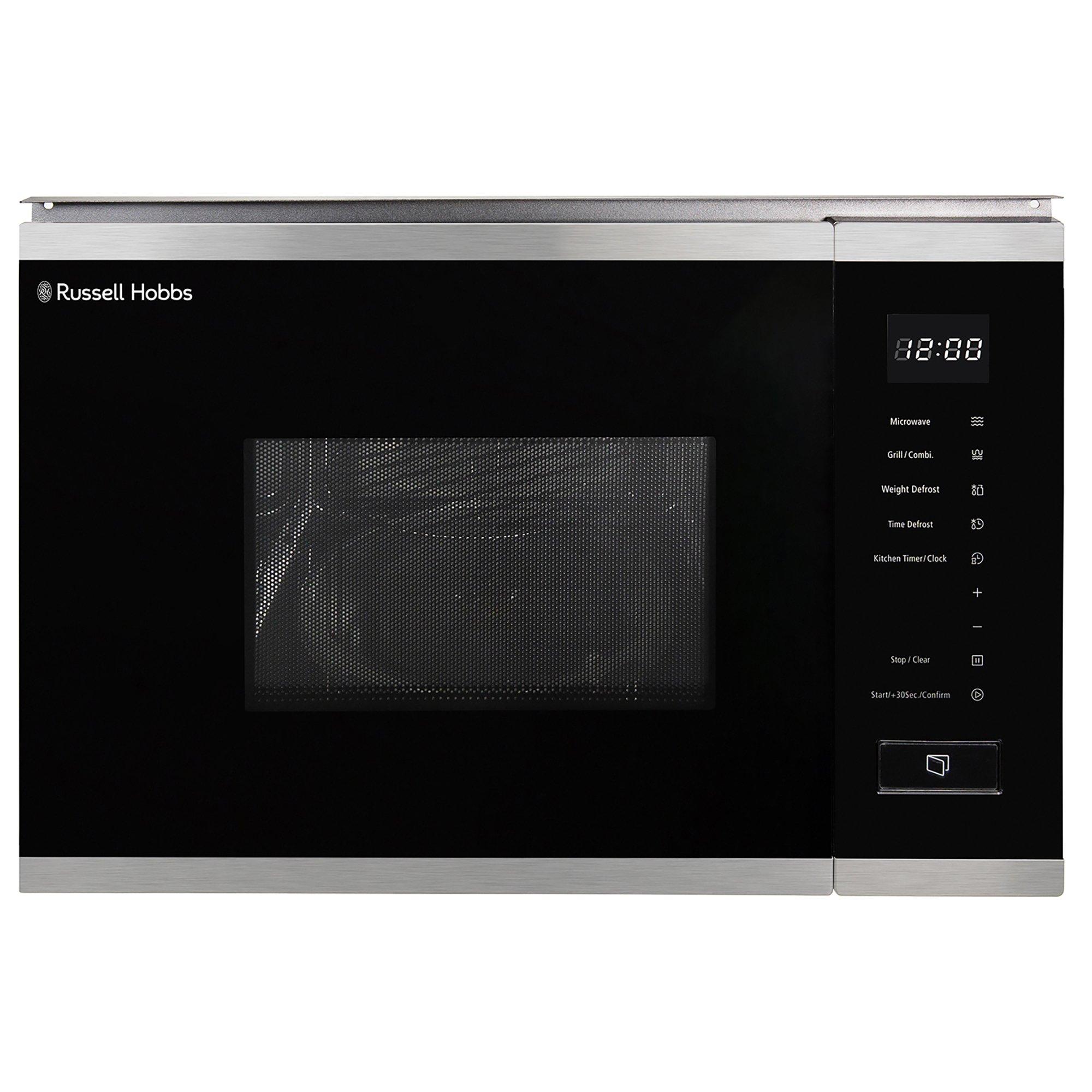 Stainless Steel - Russell Hobbs - RHBM2002SS Digital Microwave & Grill 20L - 1
