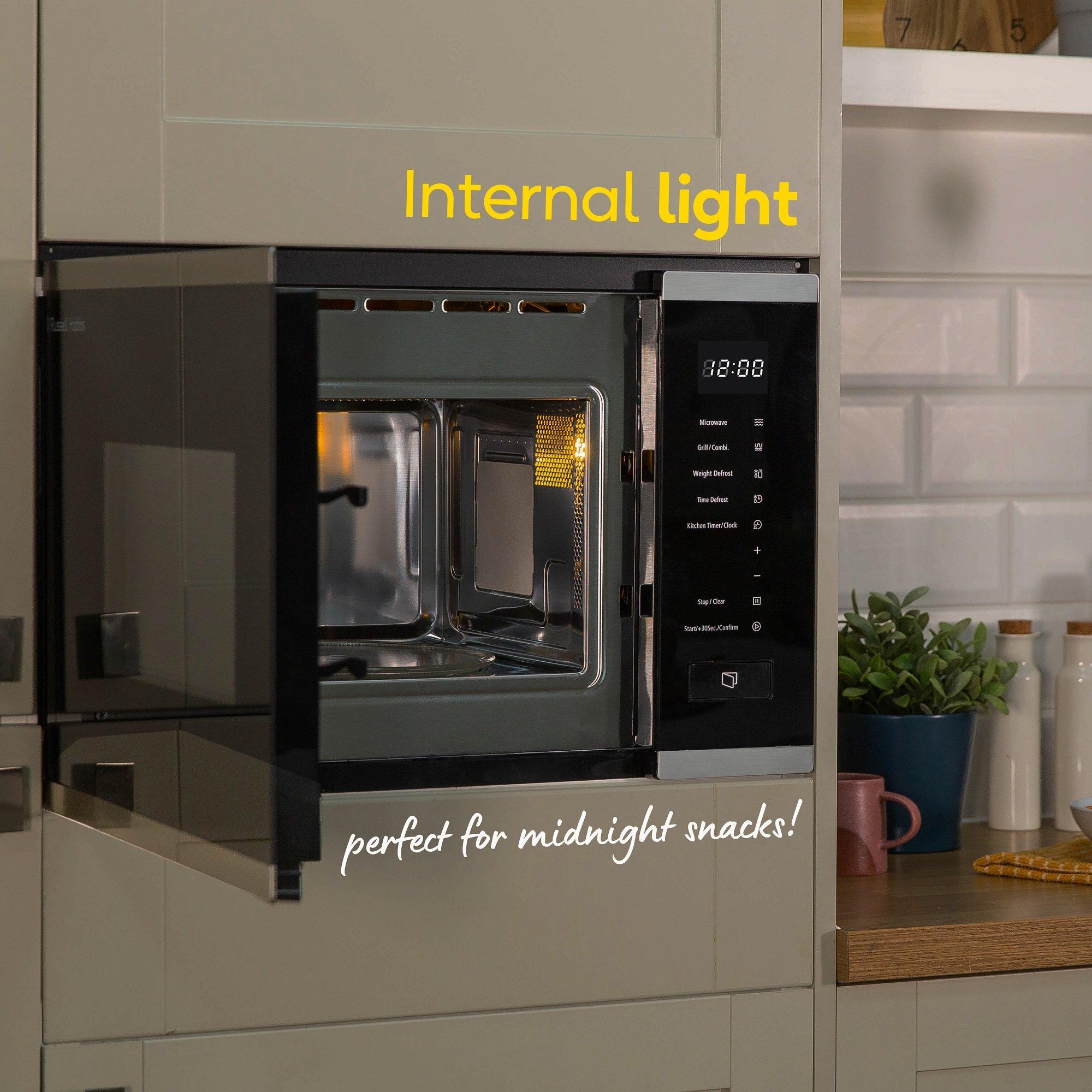 Stainless Steel - Russell Hobbs - RHBM2002SS Digital Microwave & Grill 20L - 6
