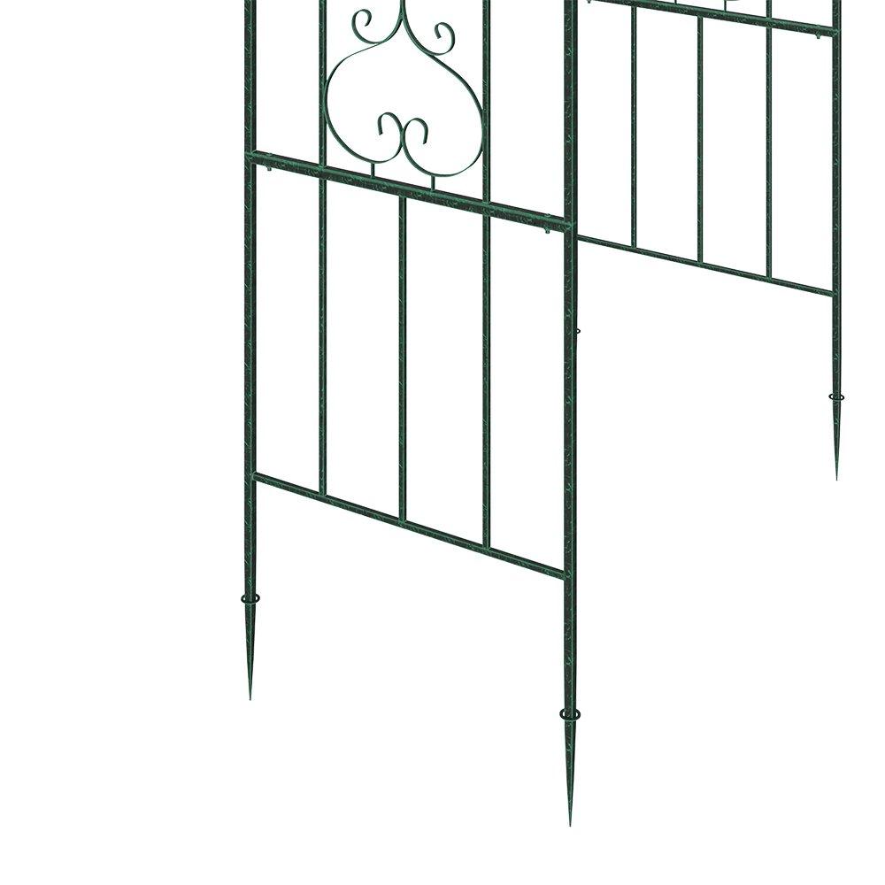 Black - Breeins - Multifunctional Iron Garden Arch - 7