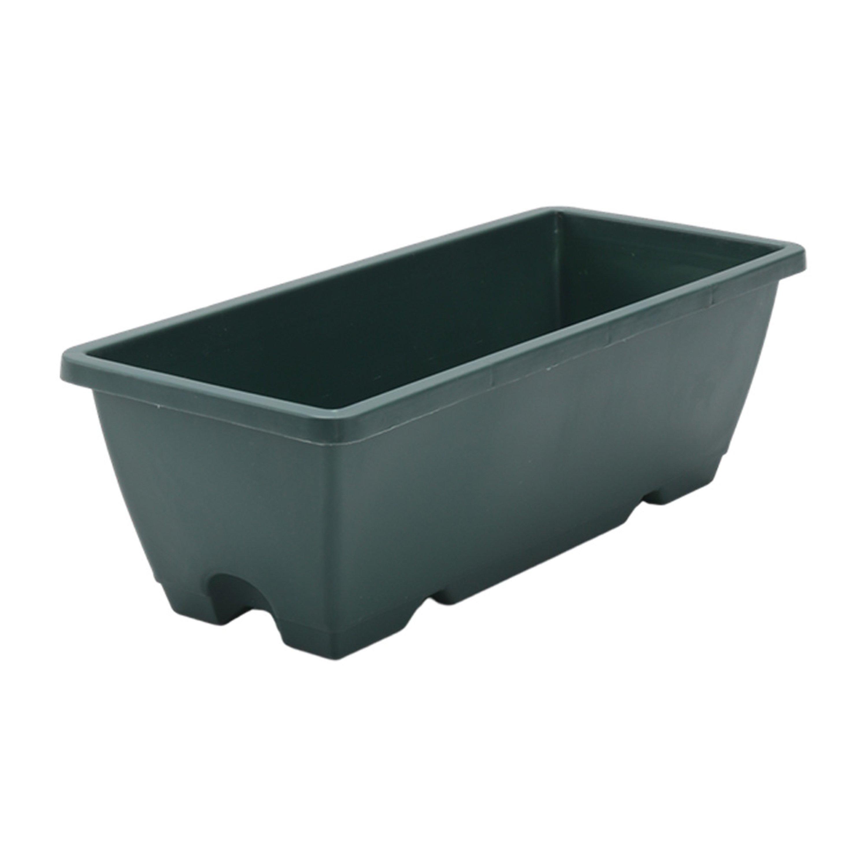 Dark Green - Breeins - 5-Piece Rectangle Garden Planter Set - 3