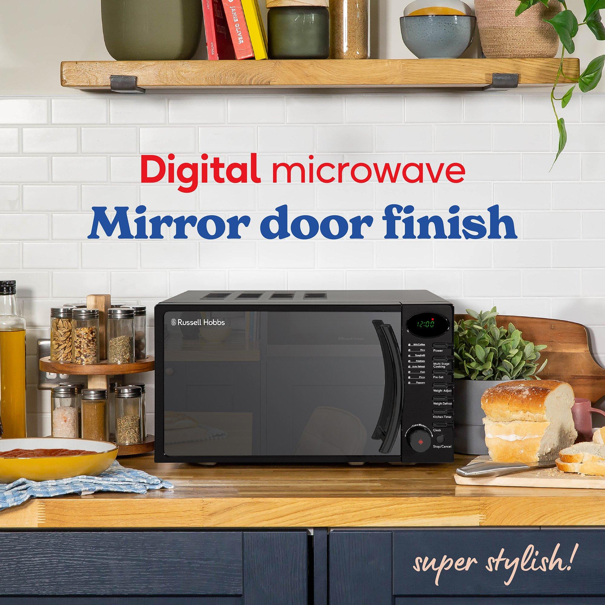 Black - Russell Hobbs - RHM1714B Legacy Digital Microwave 17L Black - 3