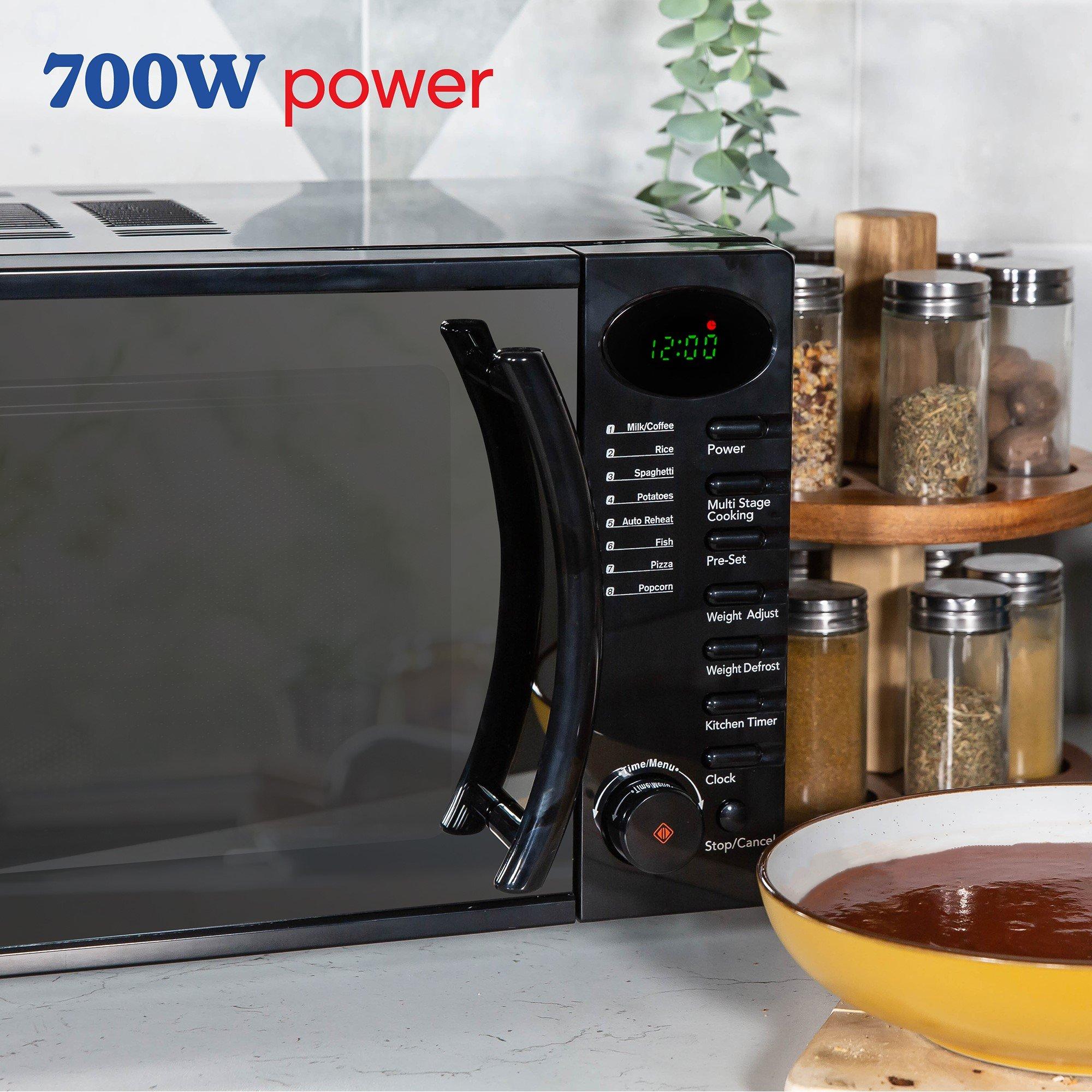 Black - Russell Hobbs - RHM1714B Legacy Digital Microwave 17L Black - 4