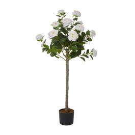LIFE IDEAS 40 x 110cm Artificial Camellia Tree for Home Decor