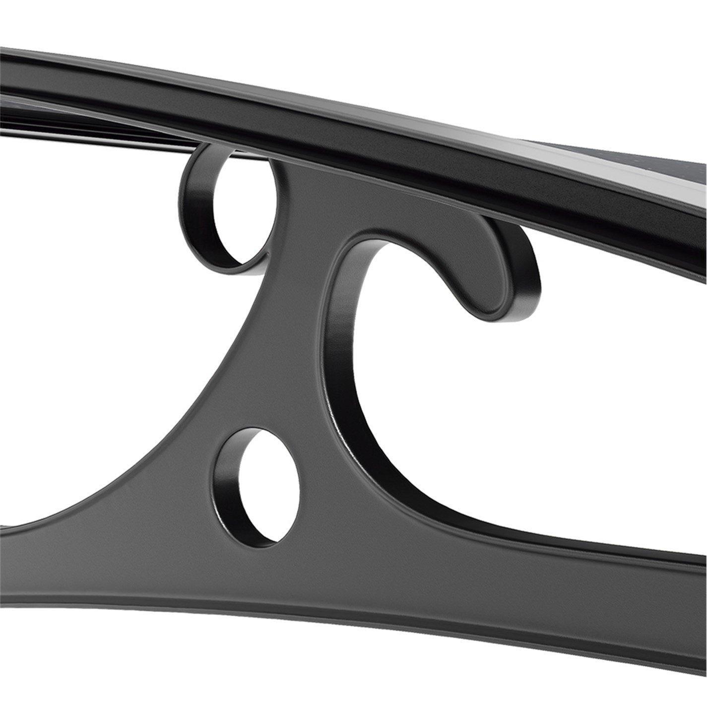 Black - Breeins - 100 x 100 x 23cm Outdoor Door Canopy Window Awning - 8